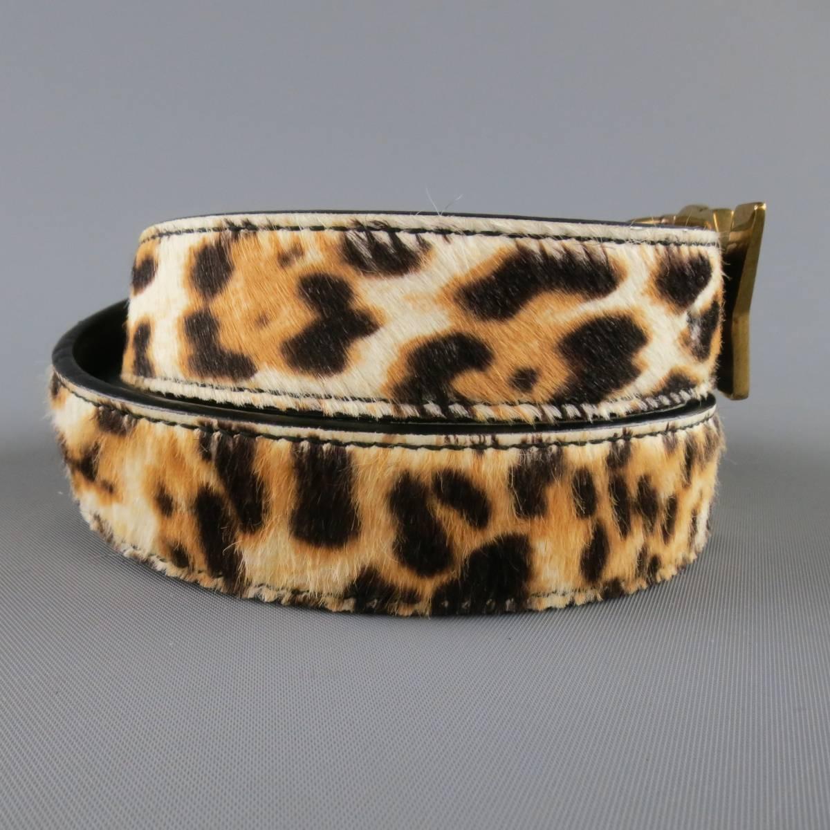 cheetah belt buckle