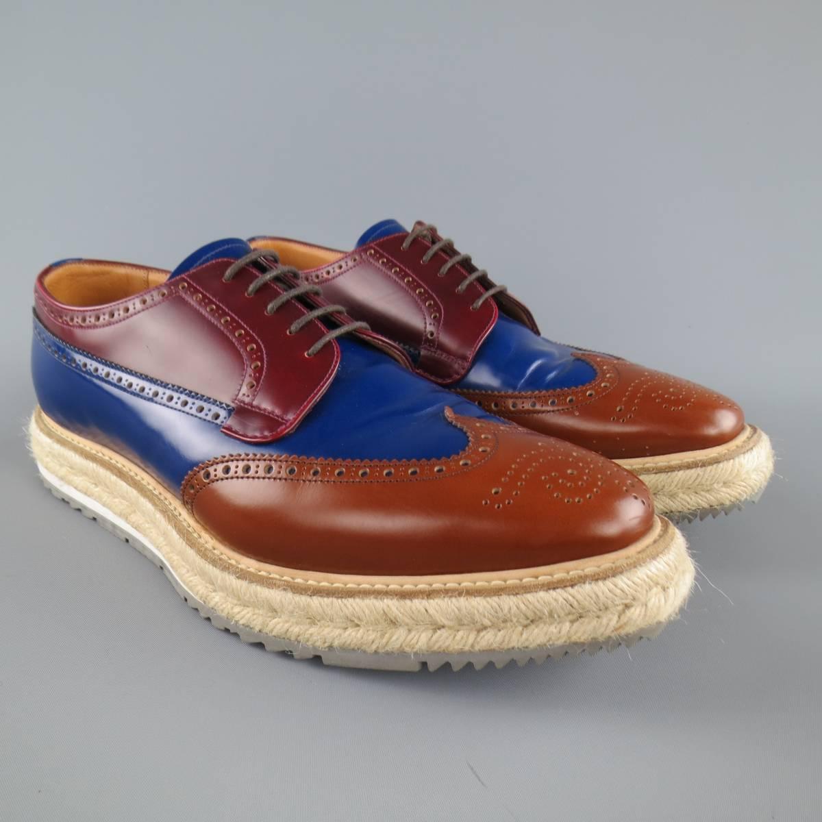 prada mens brogues