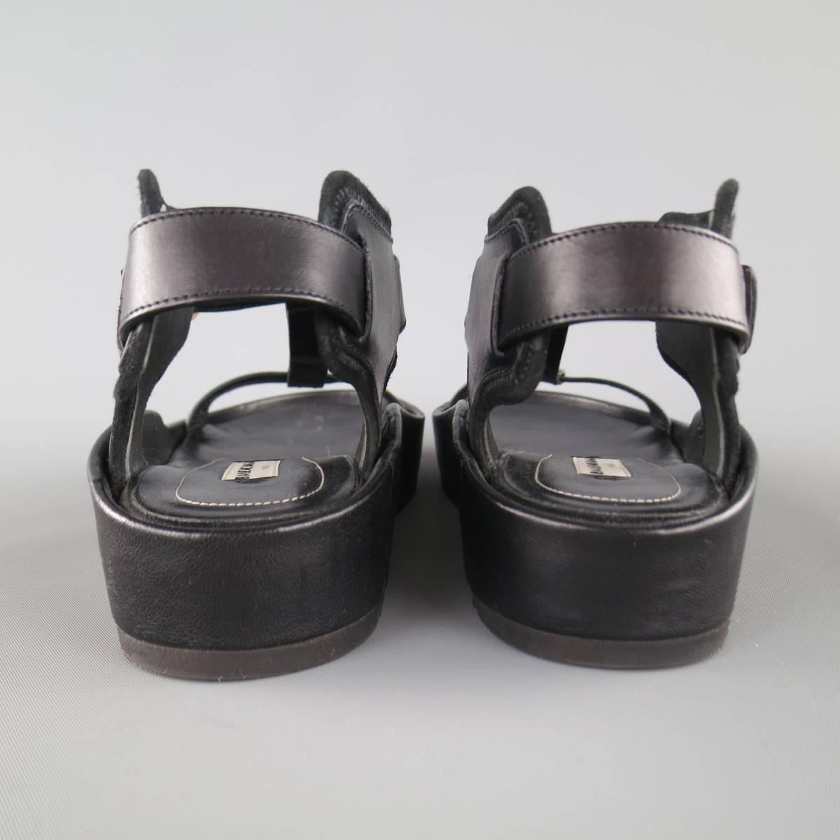 balenciaga studded flat sandals