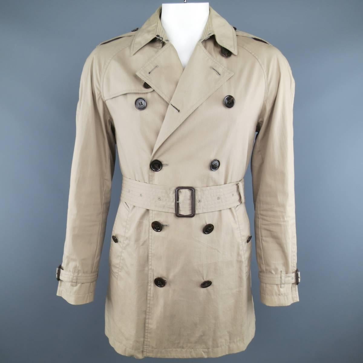 burberry brit mens trench coat