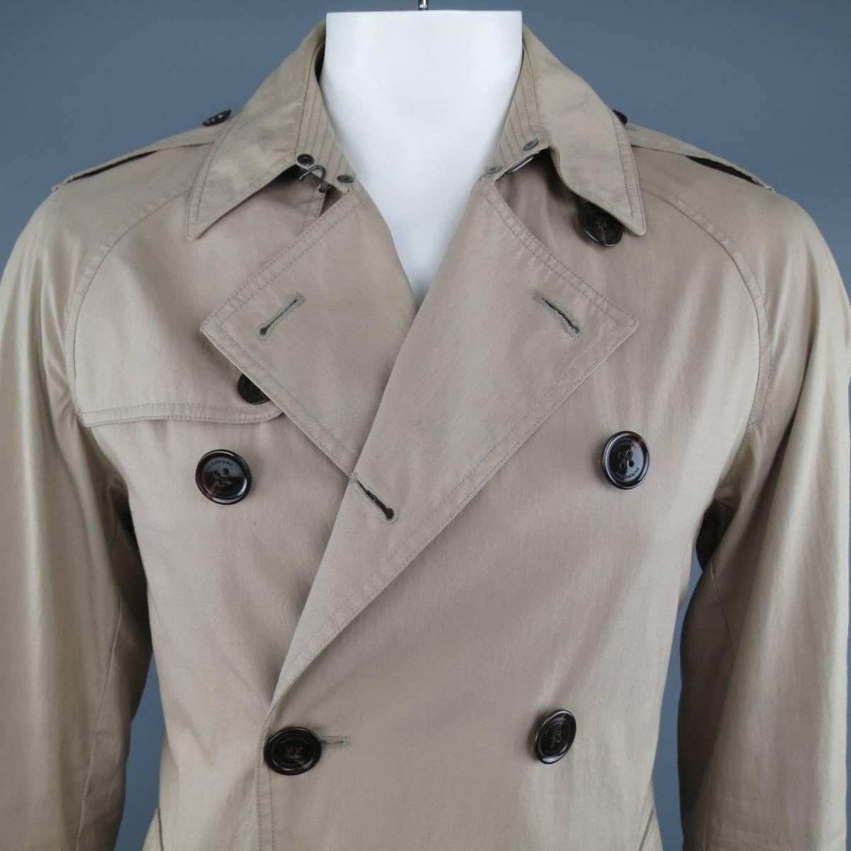 burberry brit trench coat mens