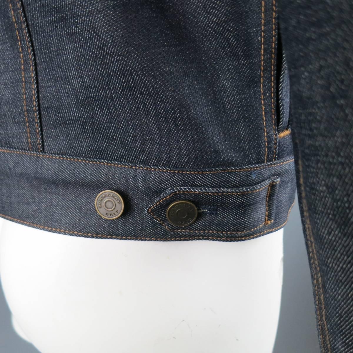 burberry denim trucker jacket