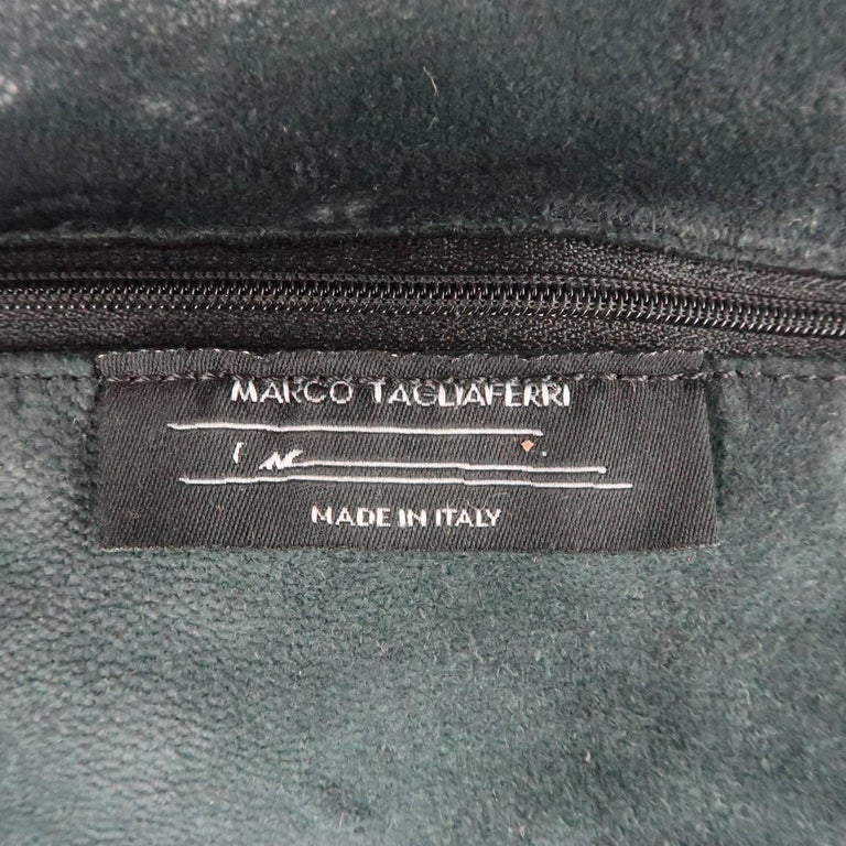 MARCO TAGLIAFERRI Teal Over Distressed Leather Oversized 'Birk