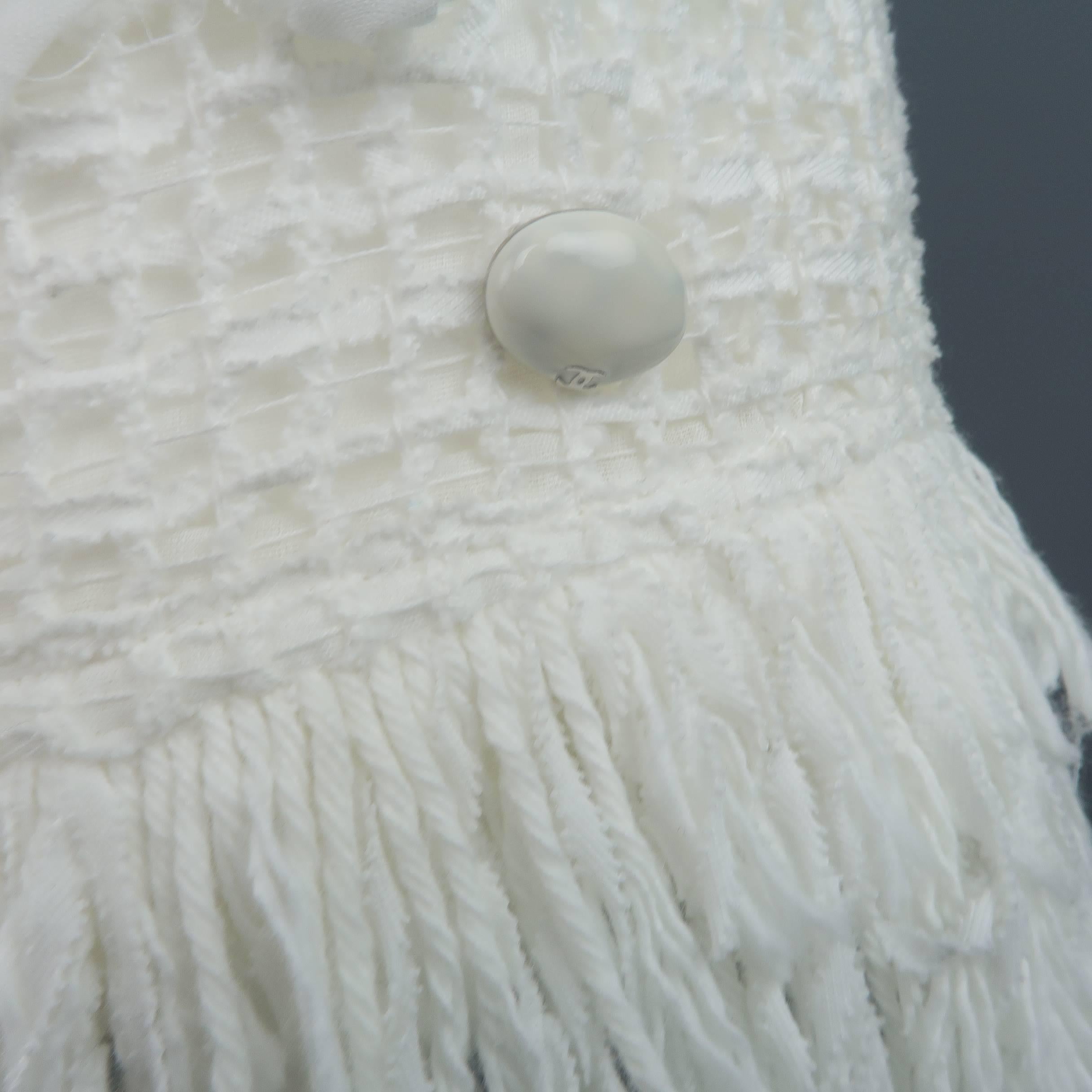 white cotton mini skirt