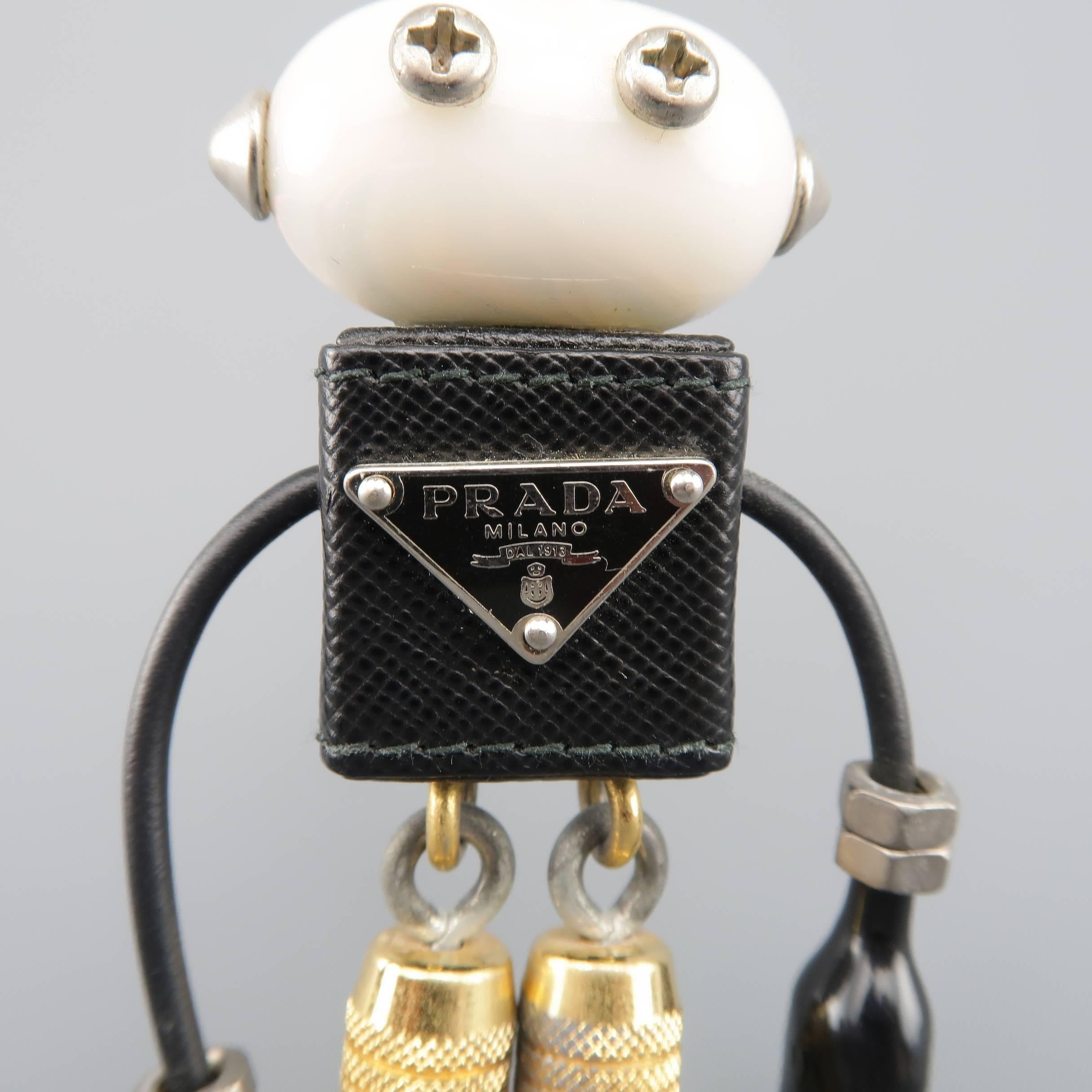 prada robot keychain