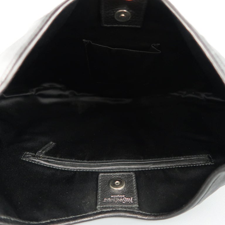 Mombasa leather handbag Yves Saint Laurent Black in Leather - 24616700