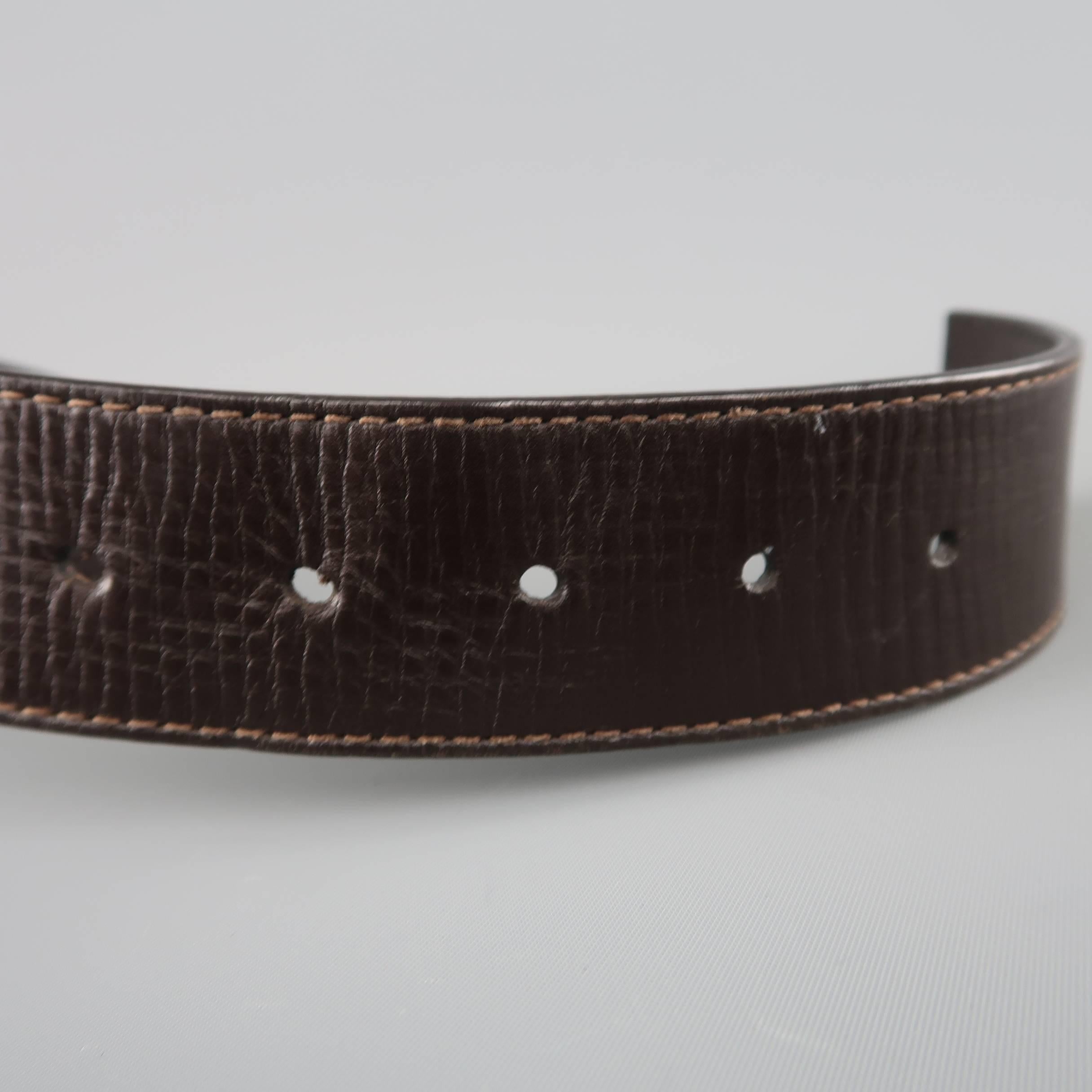 louis vuitton lv initiales epi buckle in shiny silver-color silver brass. size na