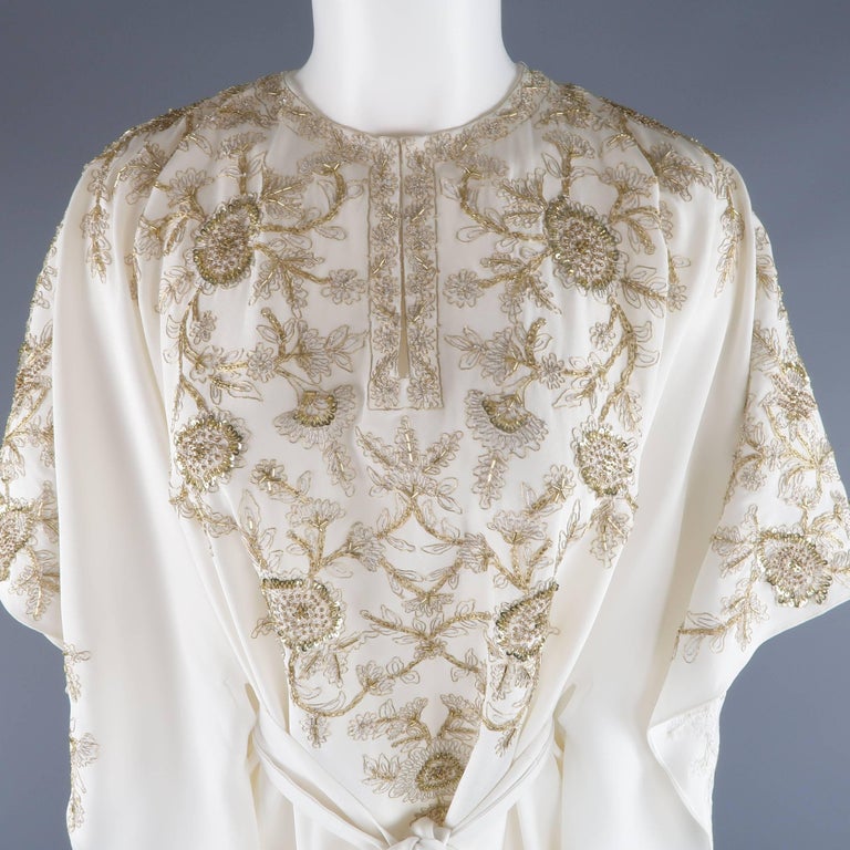 oscar de la renta caftan