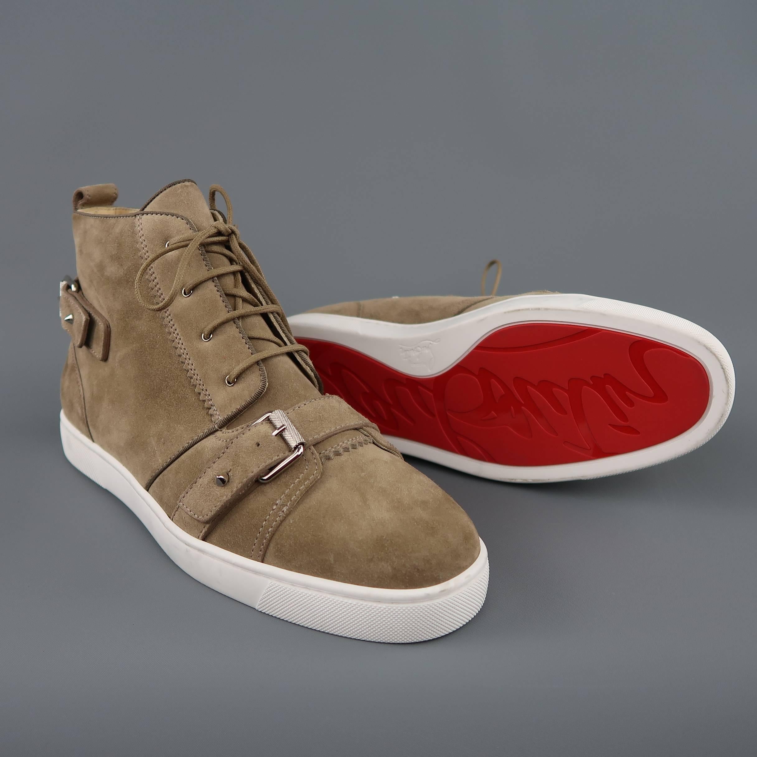 buckle sneaker mens