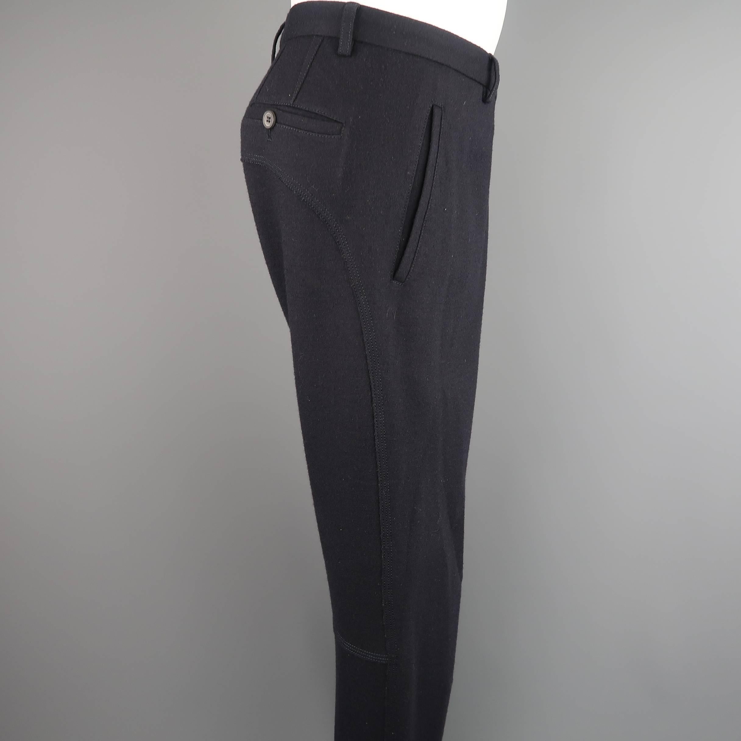 trousers with zipped legs