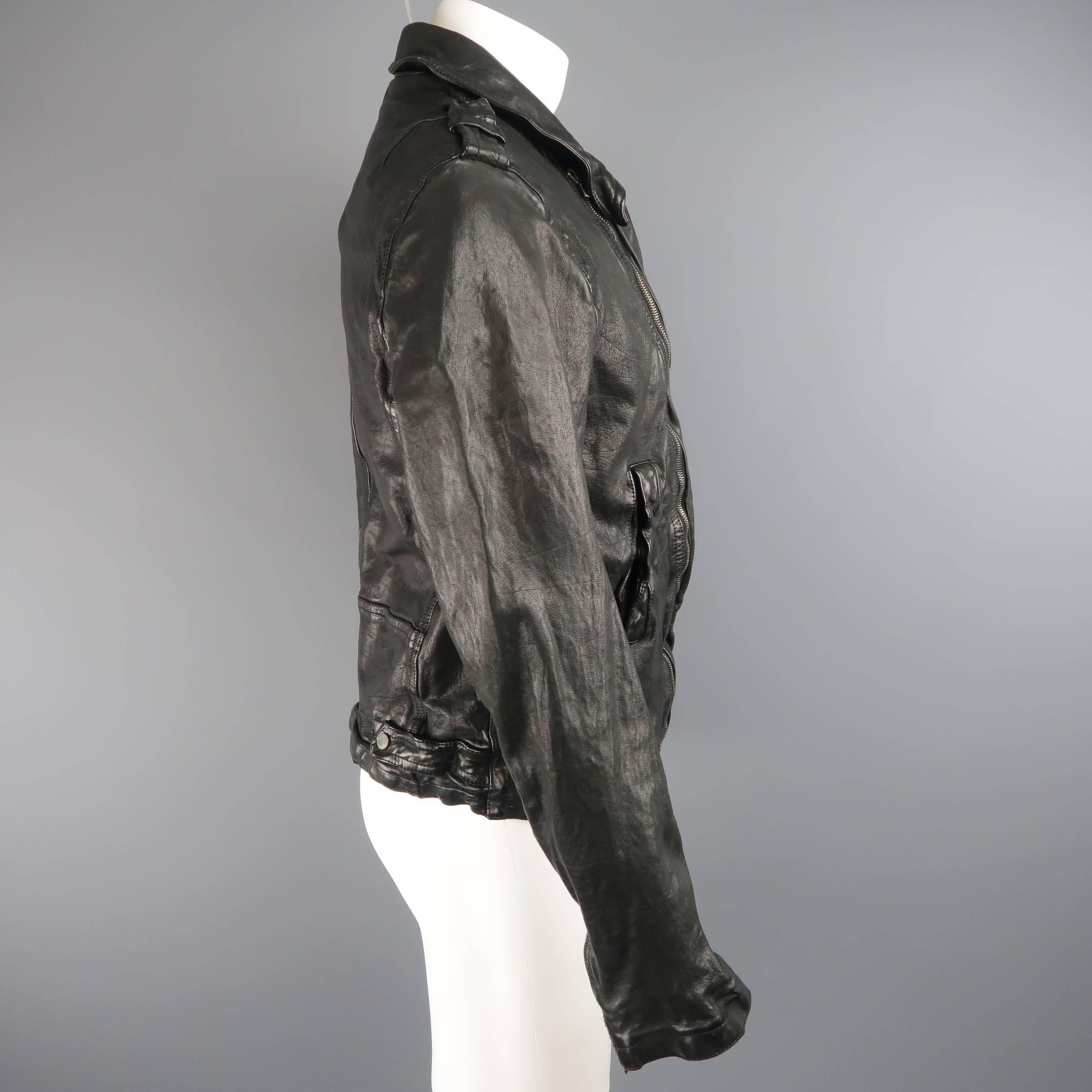 buffalo leather jacket