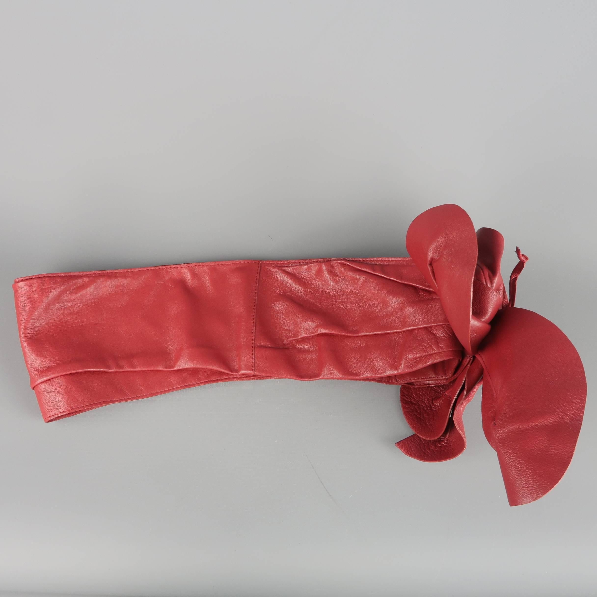 red belt sash