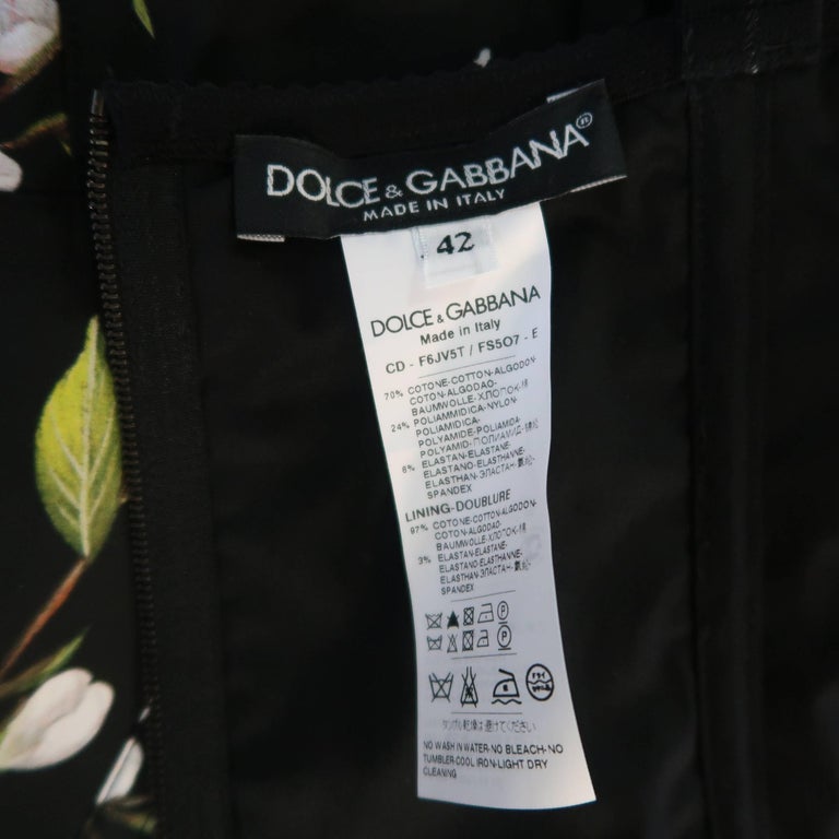 Dolce & Gabbana Pink Lemon & Cherry Cotton Dress with Bloomer main image 0