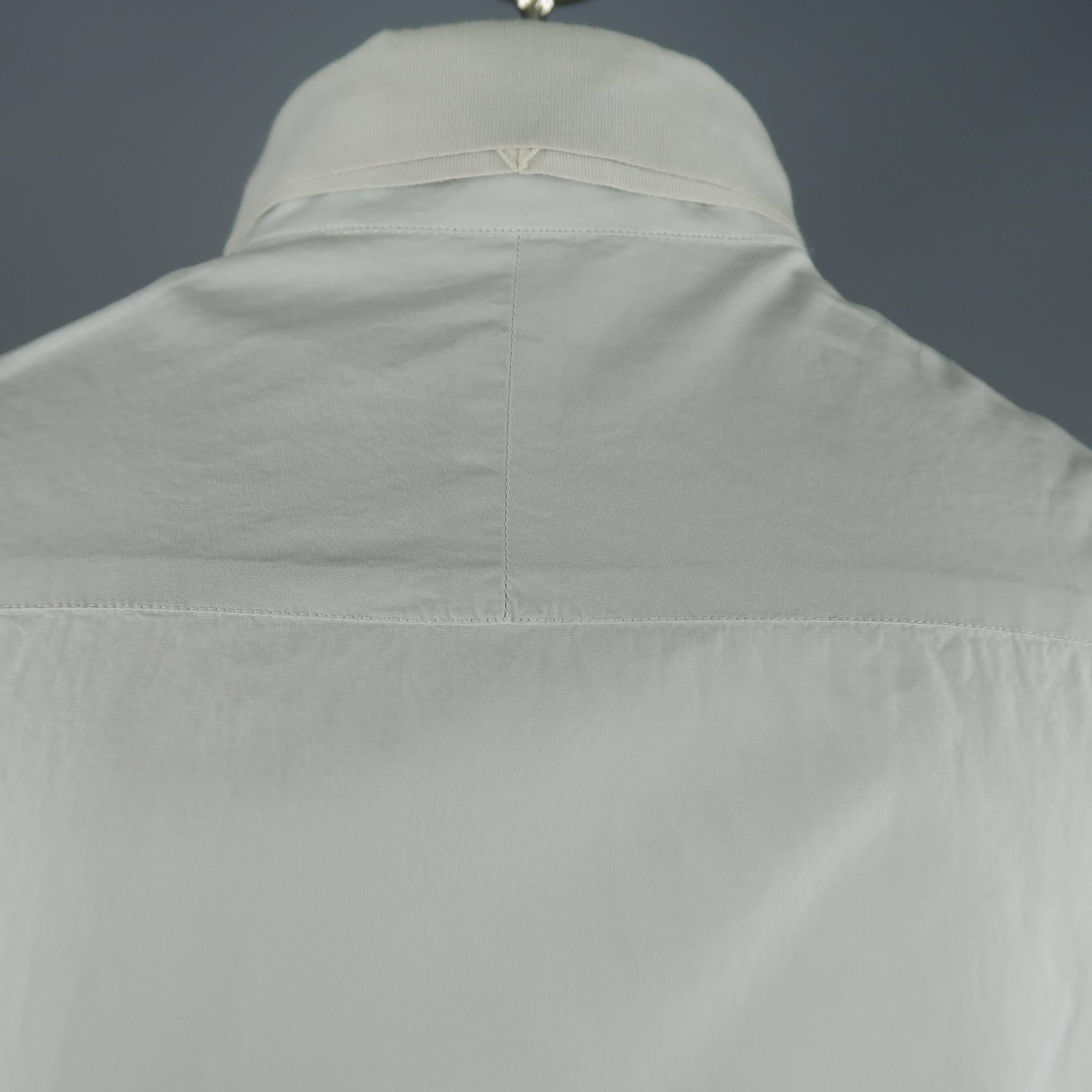 light gray long sleeve shirt