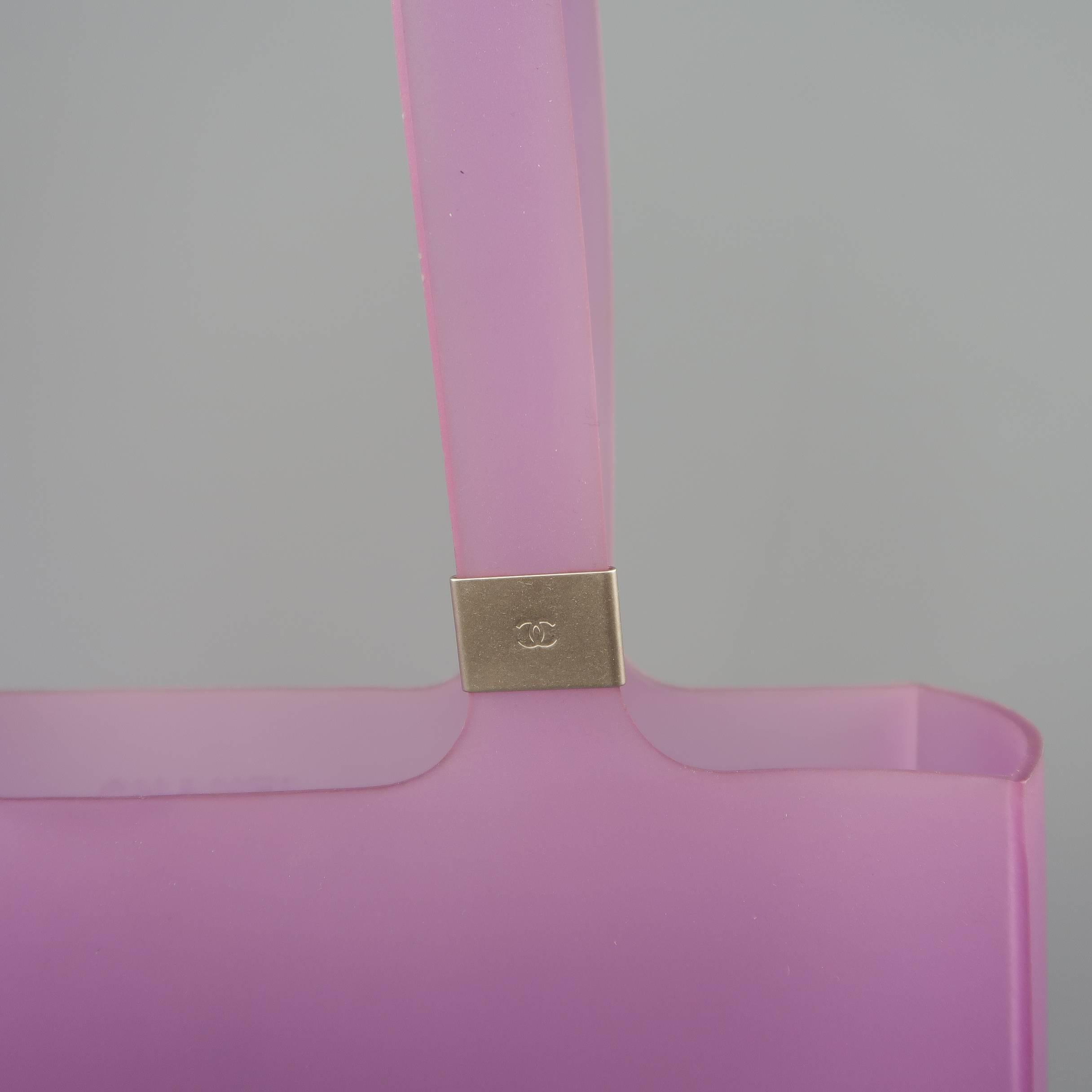 chanel jelly tote