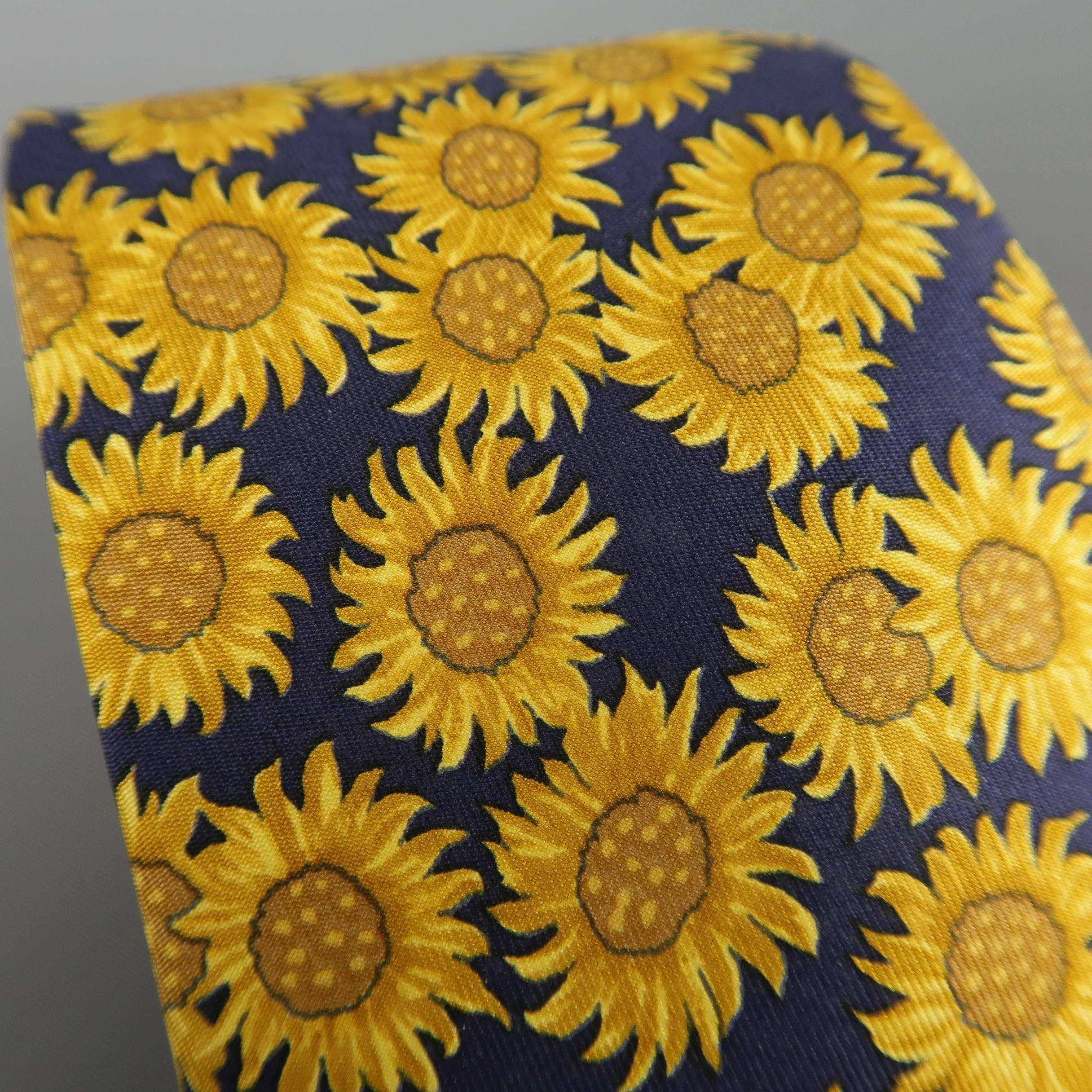 sunflower tie