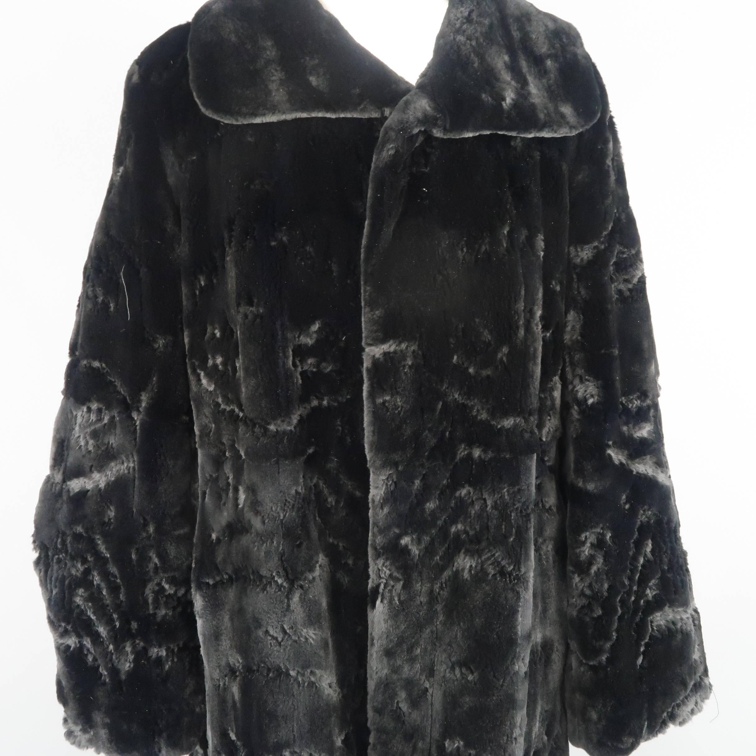 Oscar De La Renta Print Silk and Embroidered Mink Fur Opera Evening Ikat Coat  7