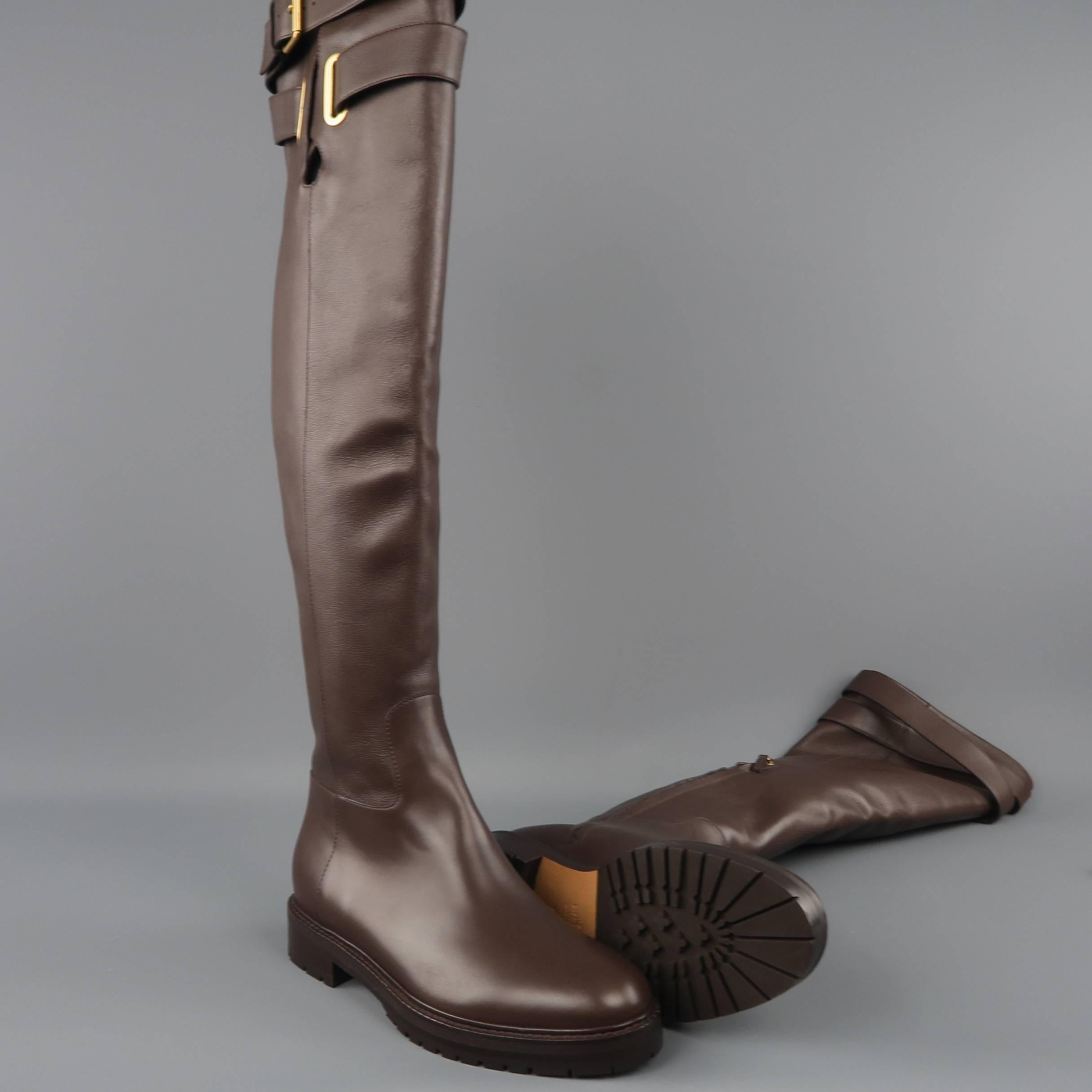 VALENTINO Leather Boots - Size 8.5 