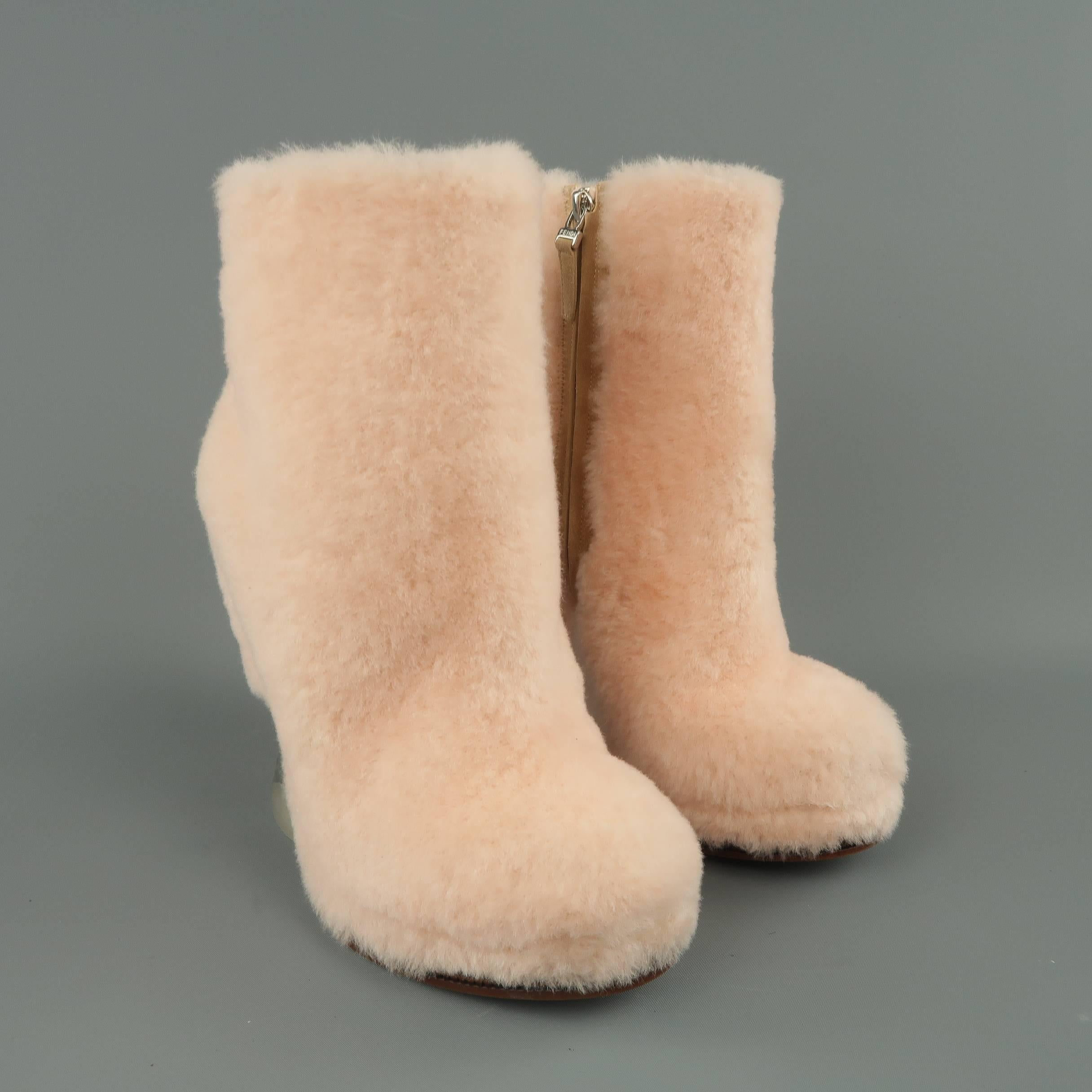 pink fendi boots