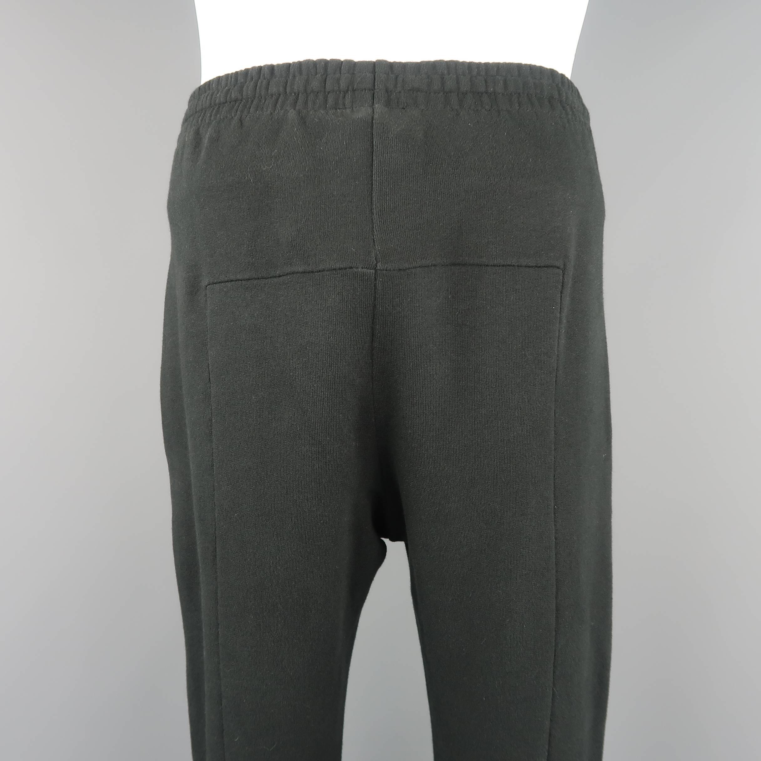 Vetements Men's Black Sweatpants, Fall 2018 In New Condition In San Francisco, CA