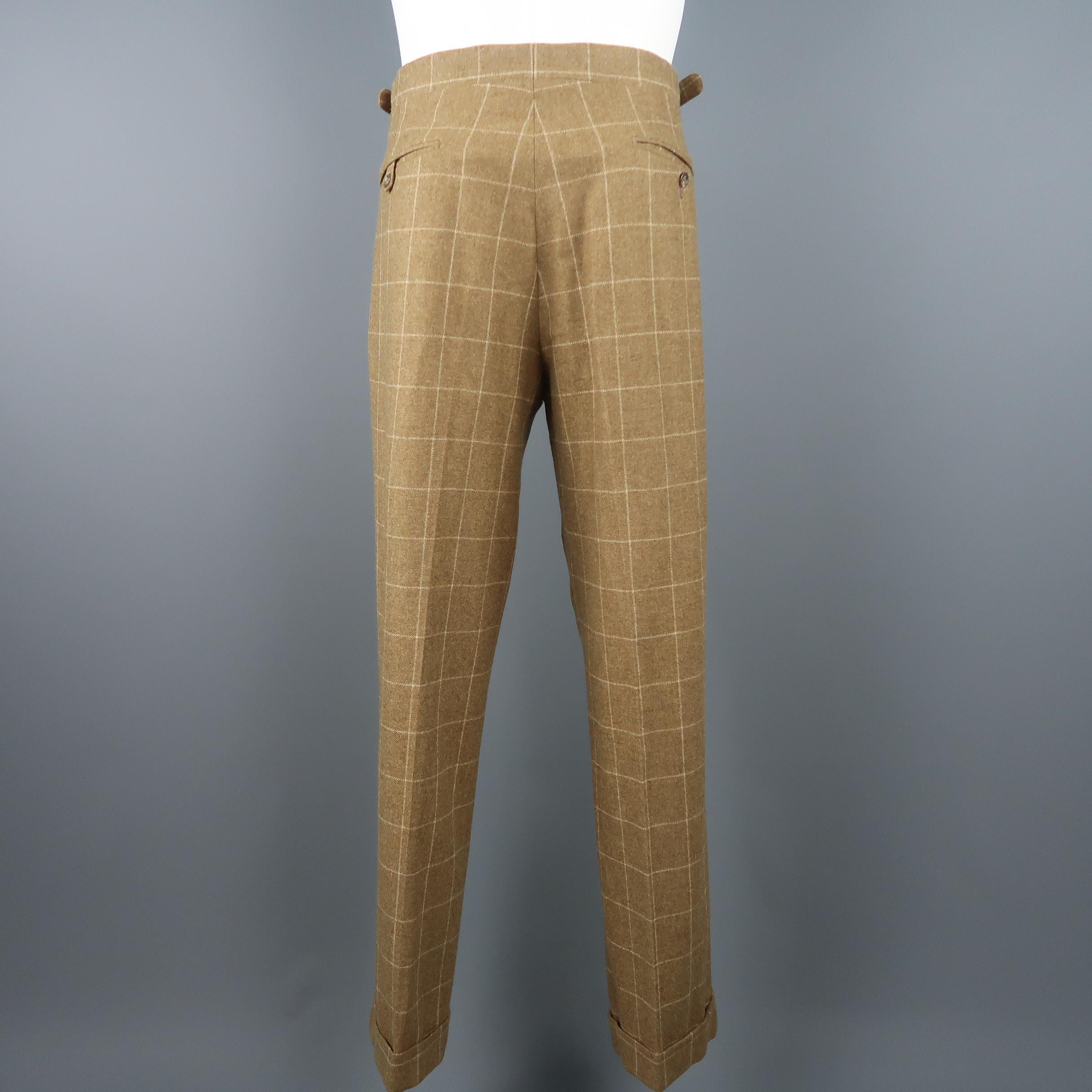 window pane dress pants