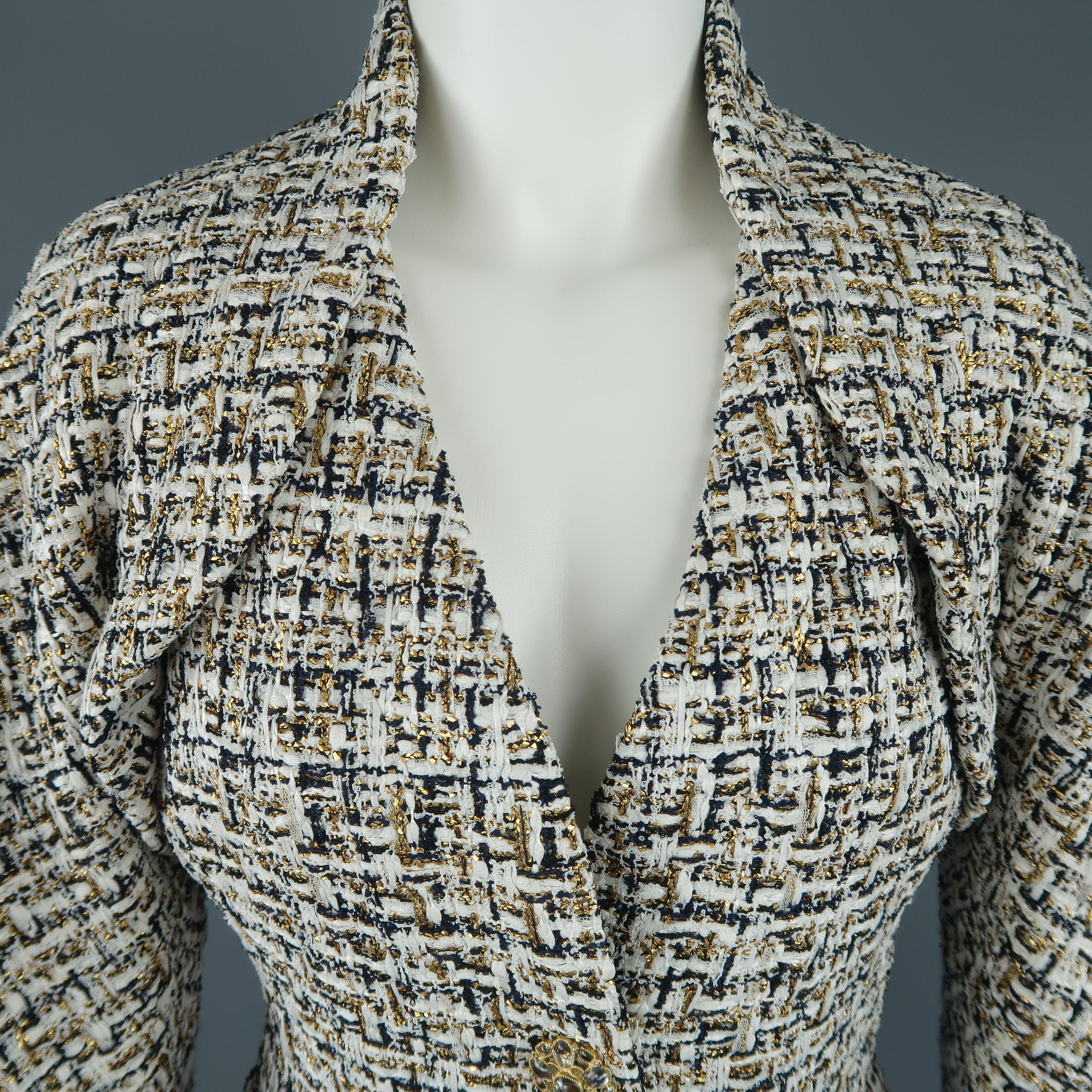 blazer with bell sleeves
