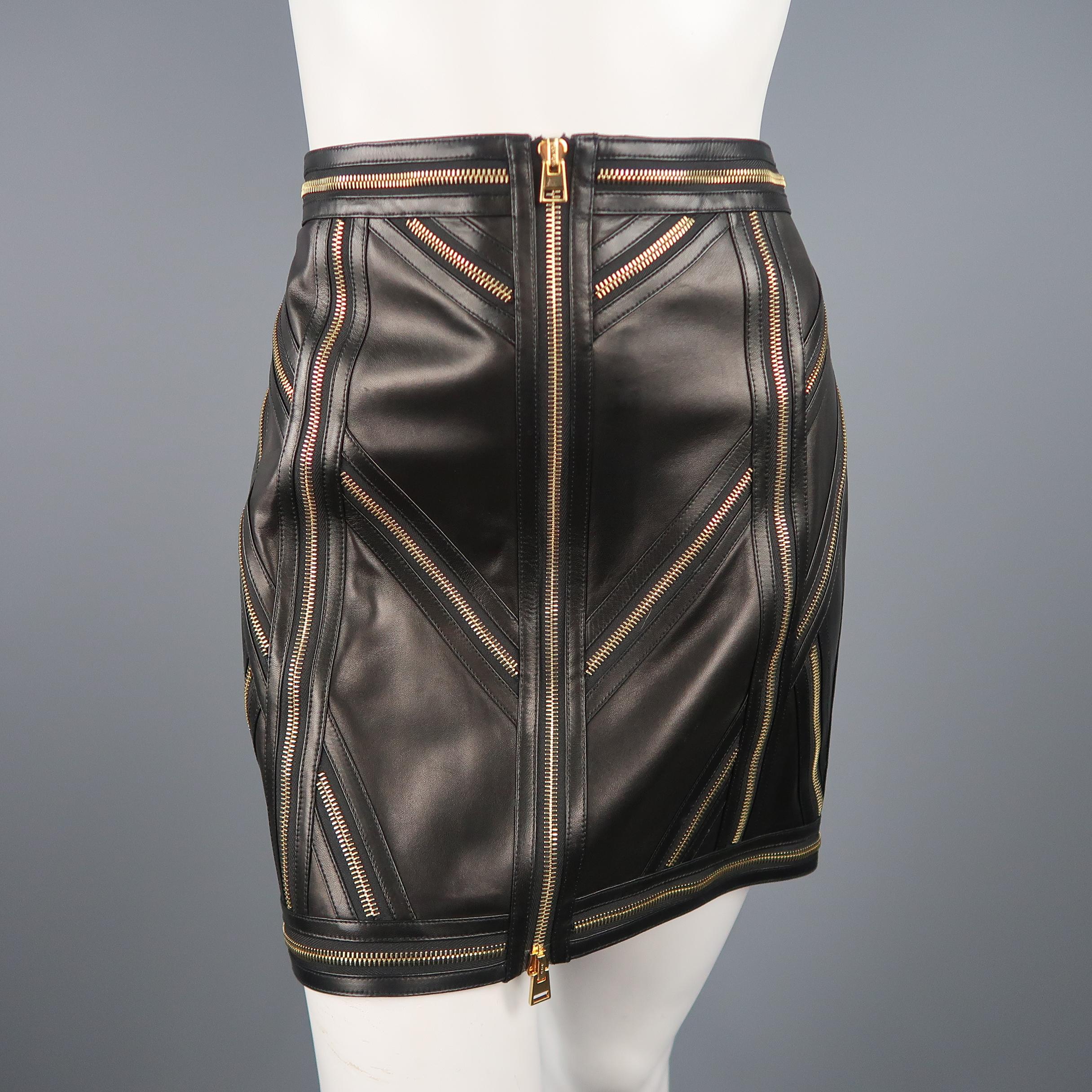 size 6 leather skirt