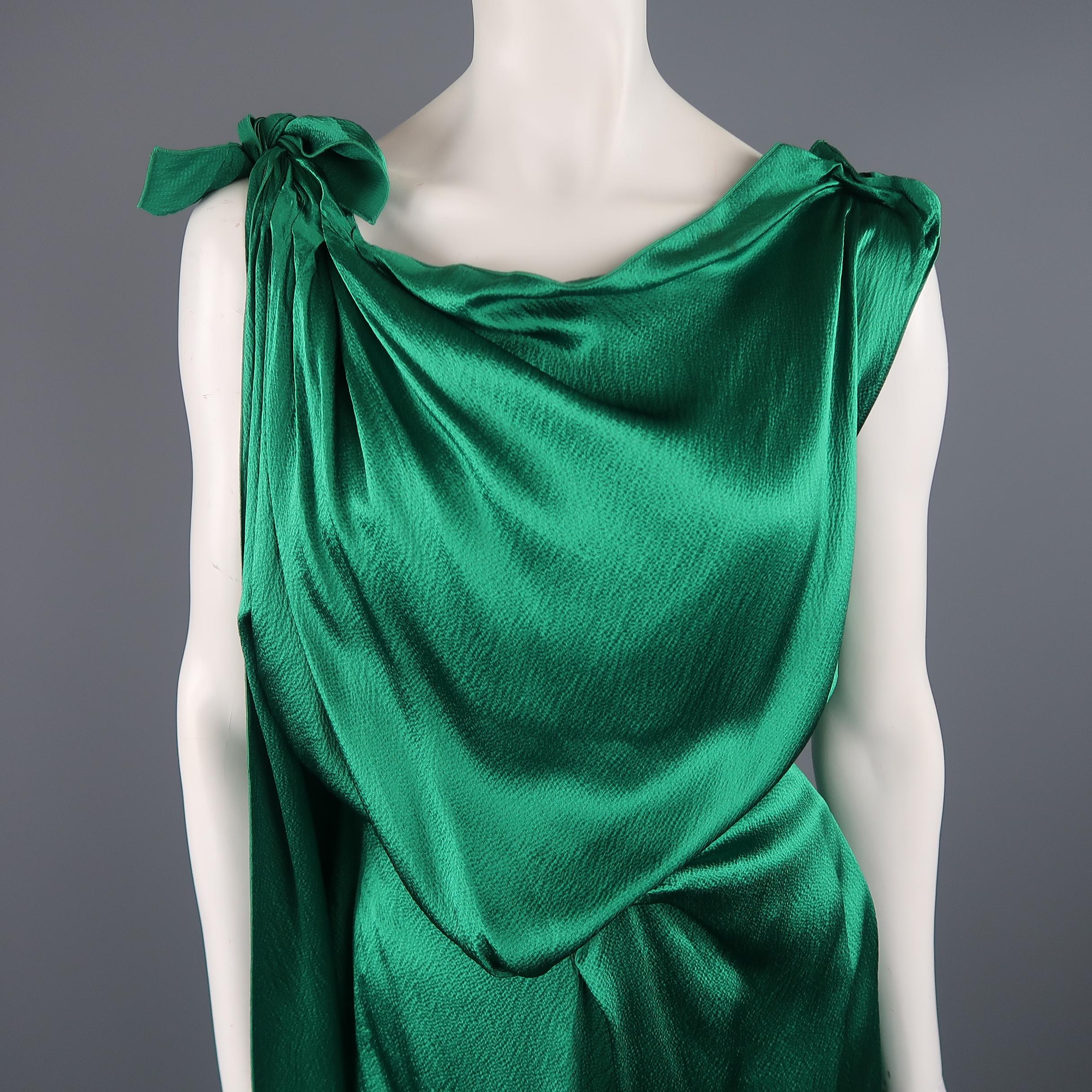 roland mouret green gown