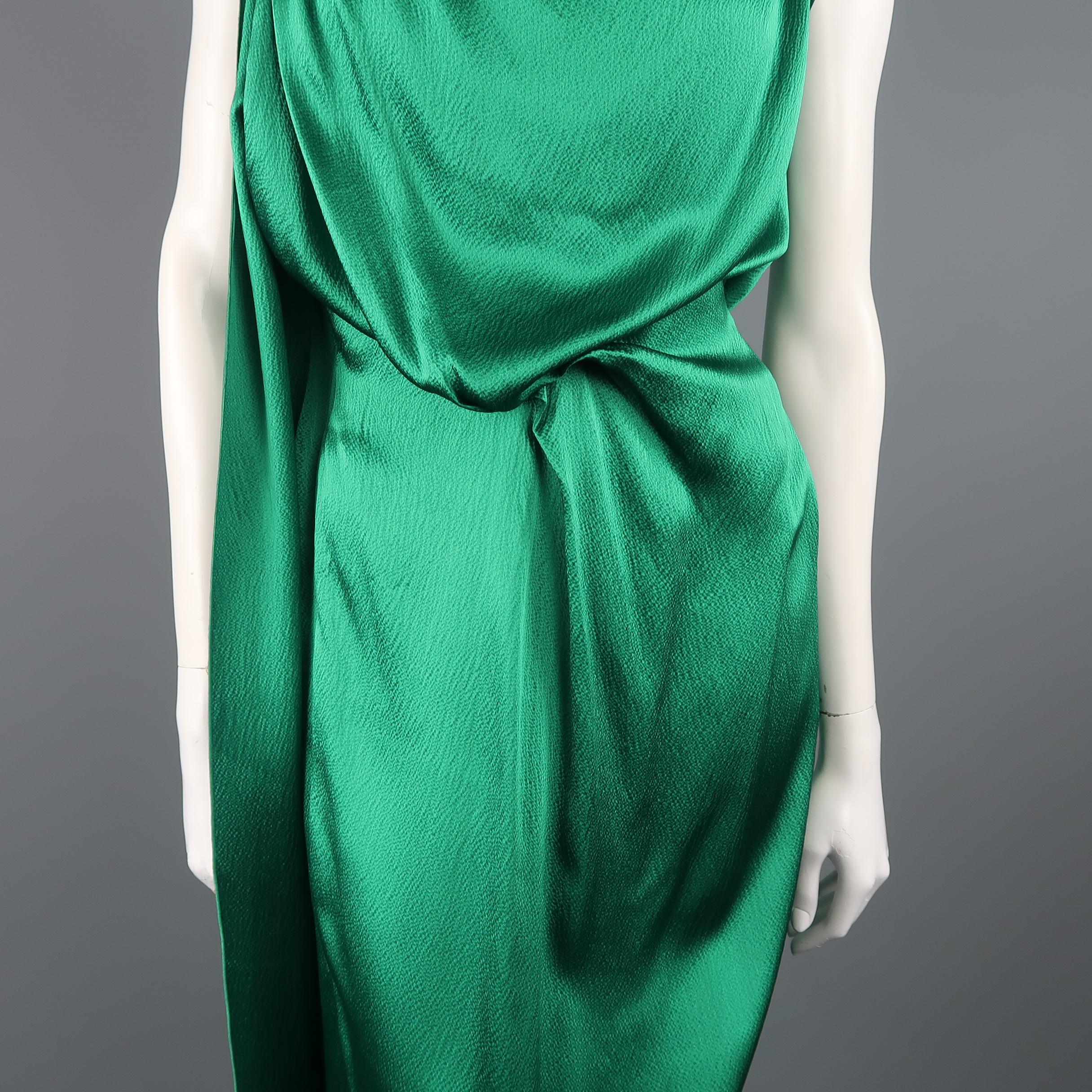 roland mouret green dress