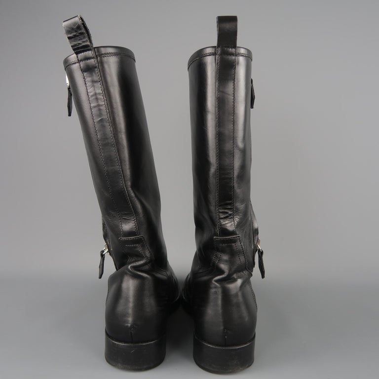 ralph lauren moto boots