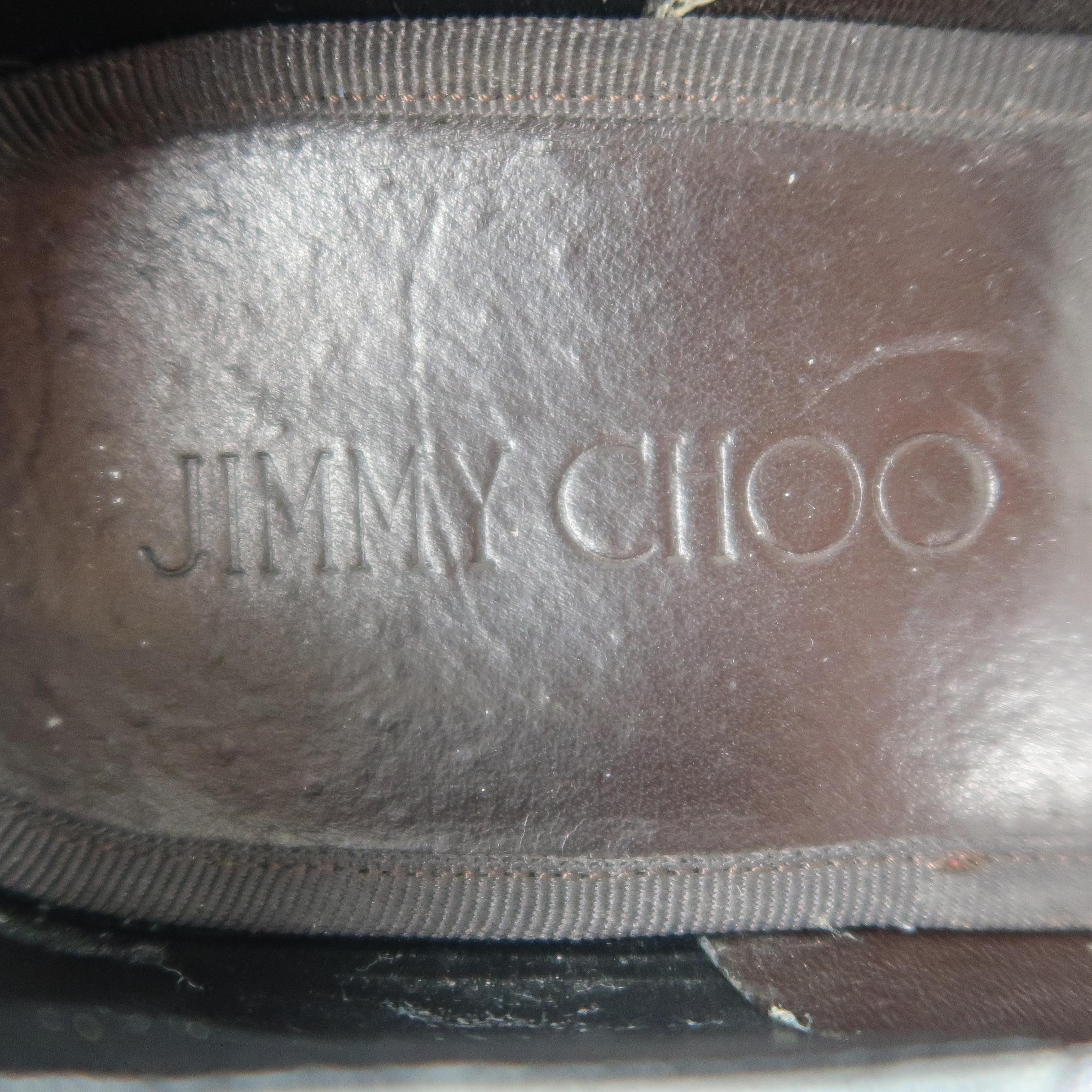 Jimmy Choo Loafers Blue Antique Denim Tassel Foxley Shoes 2