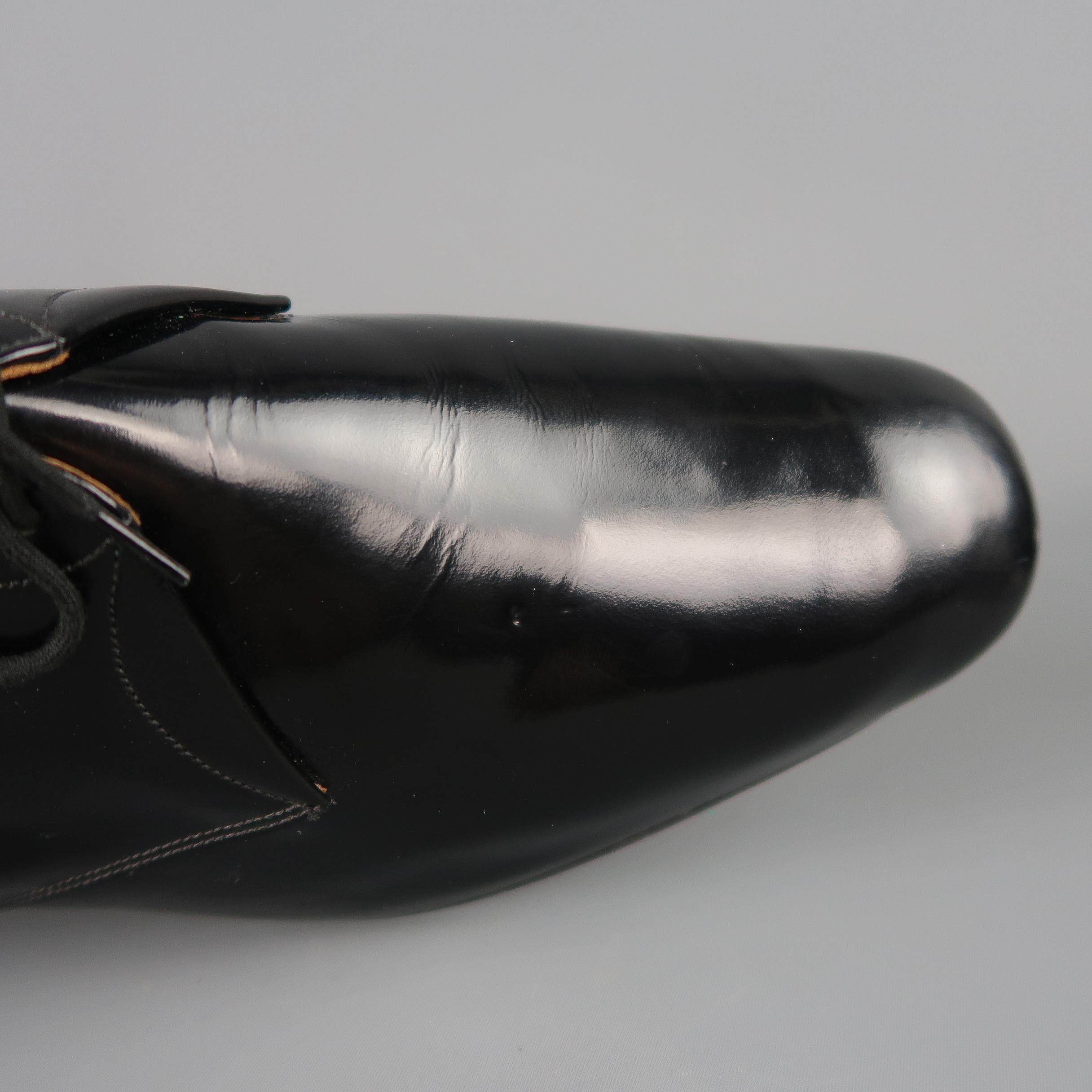 Men's Church's Dress Shoes - Black Patent Leather Lace Up Derby