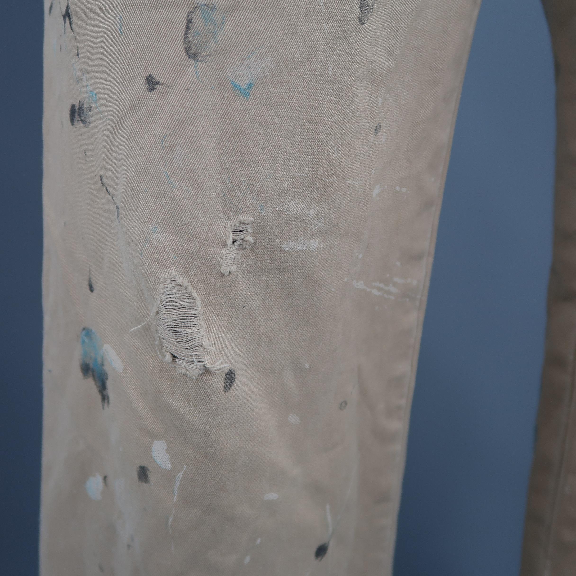 casual khaki paint