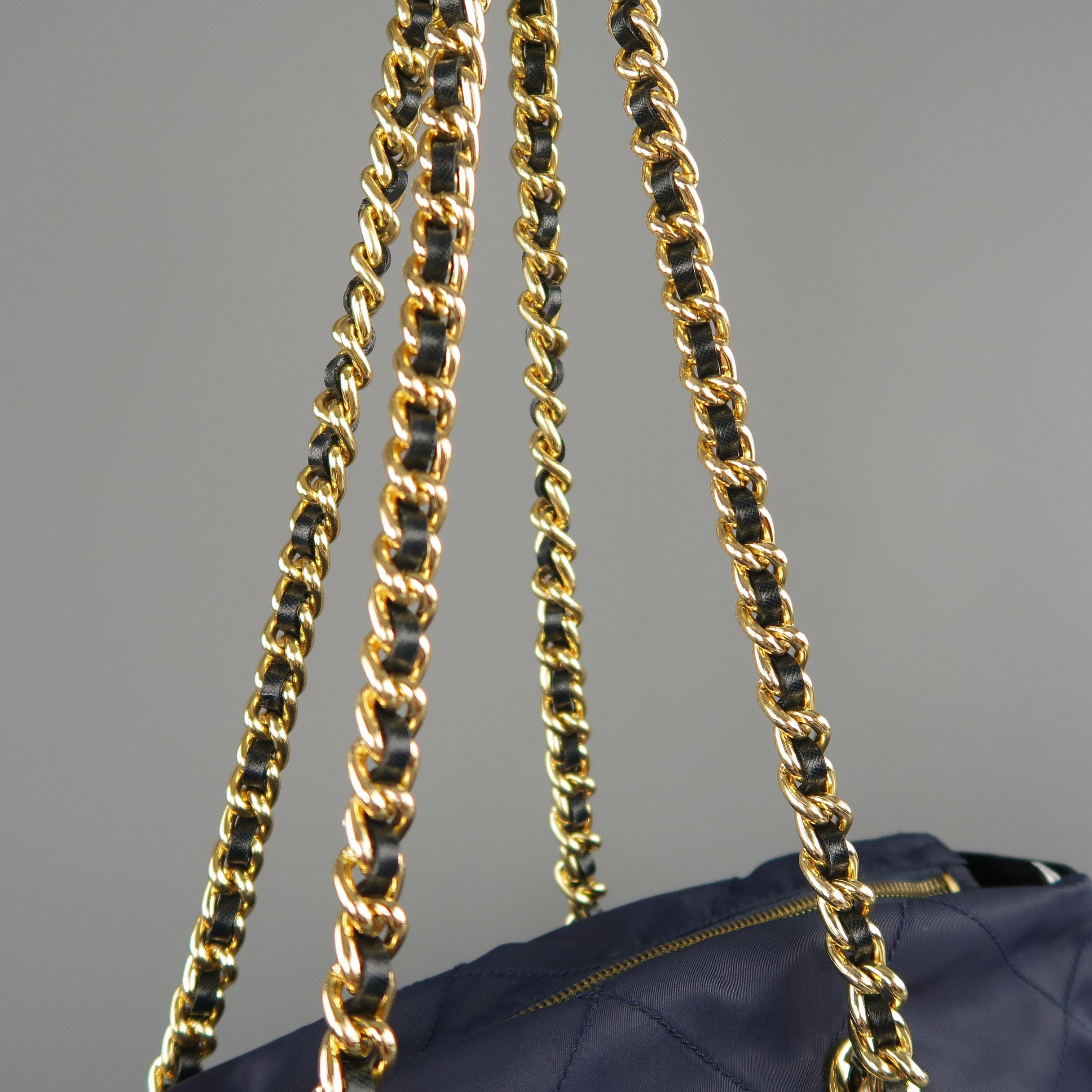 prada chain gold mens bag