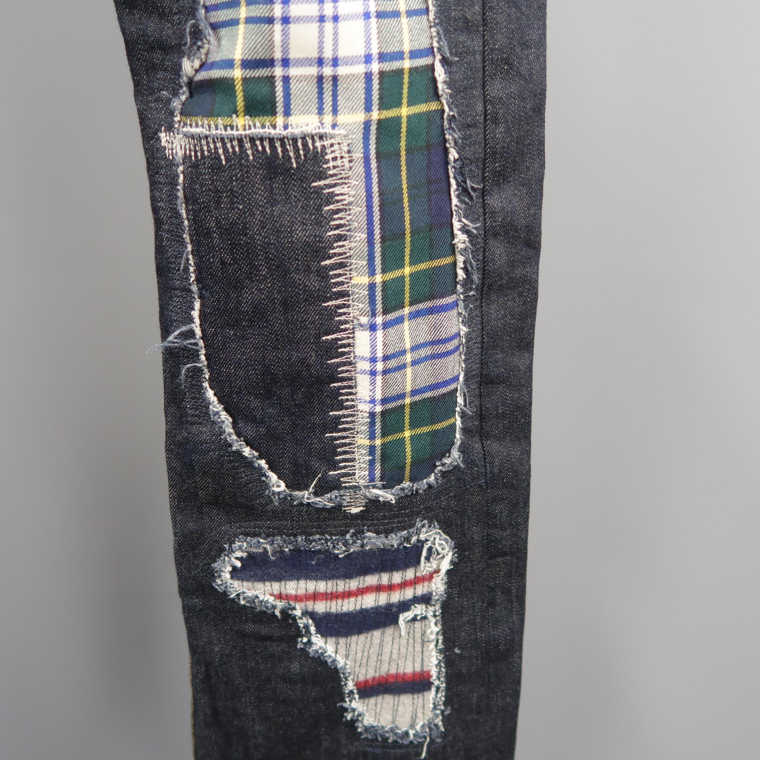 junya watanabe patchwork denim