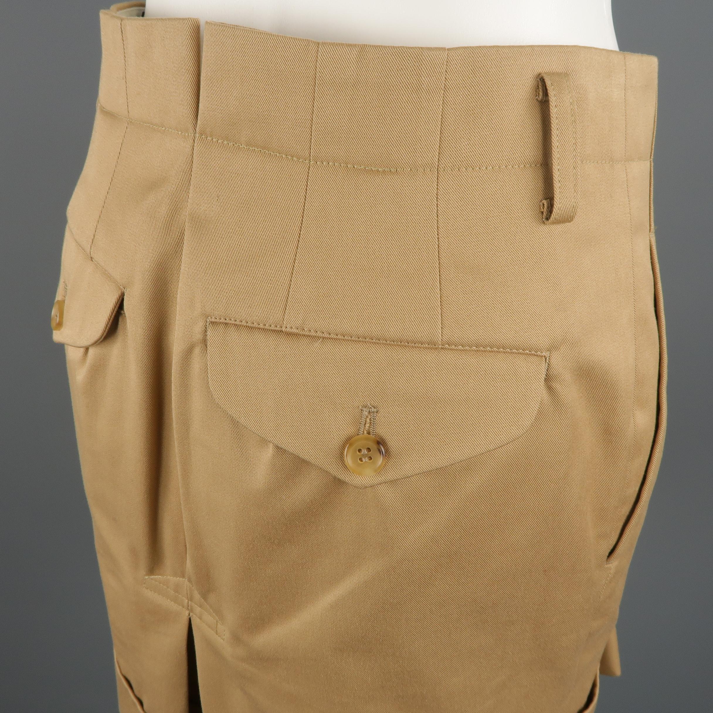 Junya Watanabe COMME des GARCONS Size M Beige Mini Skirt For Sale at ...