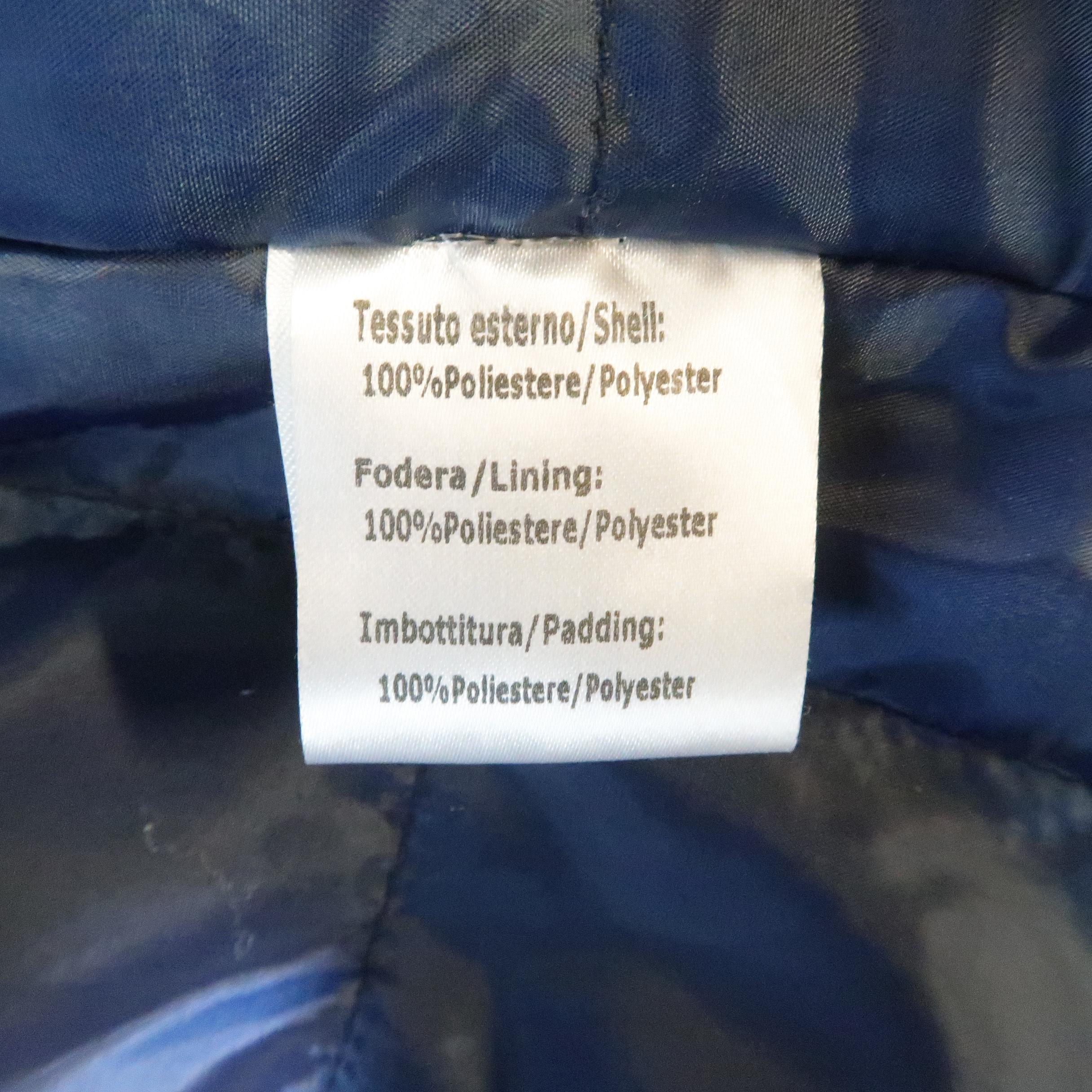 EREDI PISANO L Navy Solid Polyester Jacket 1