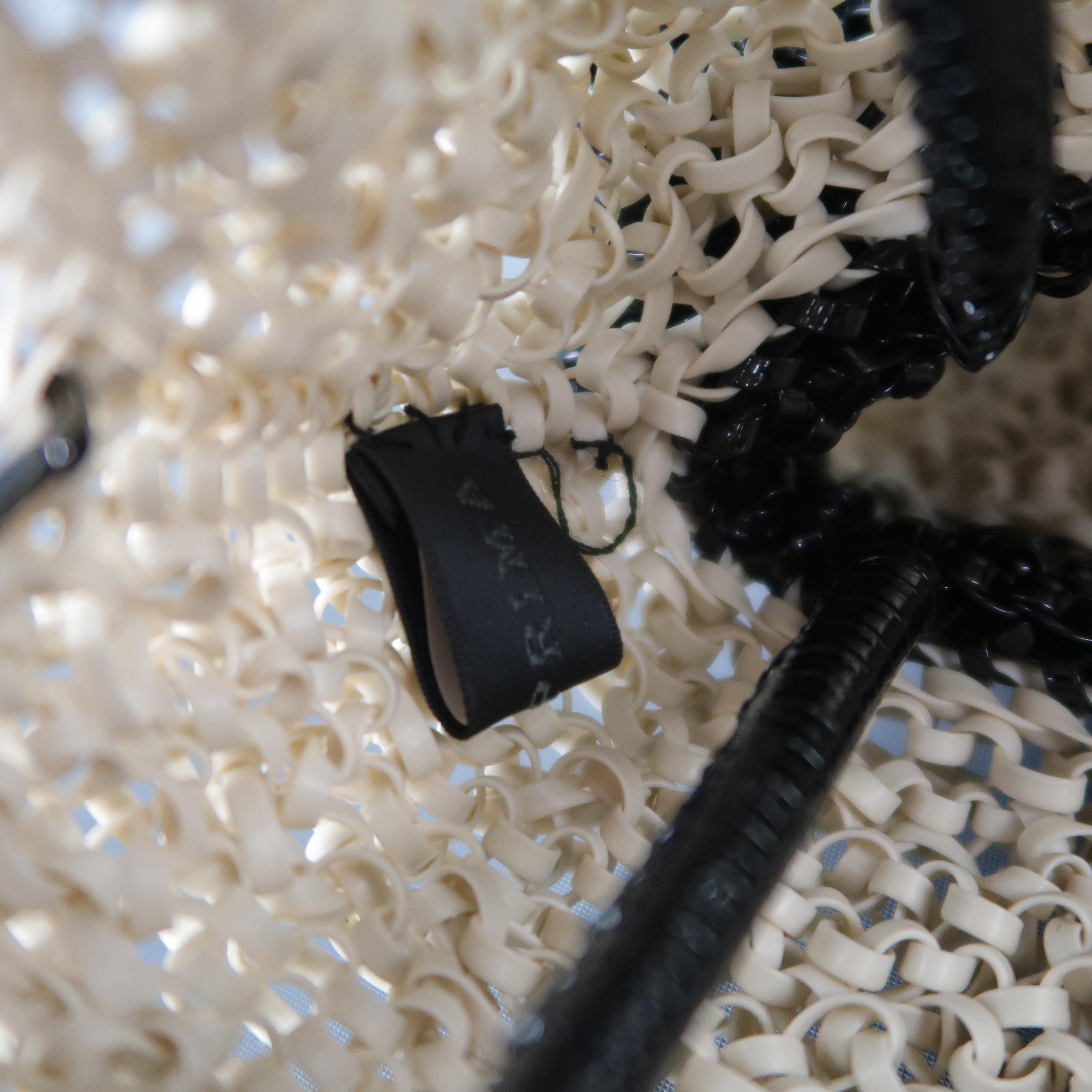 ANTEPRIMA Crochet Swarovski Crystal 3D PANDA WIREBAG Handbag 5