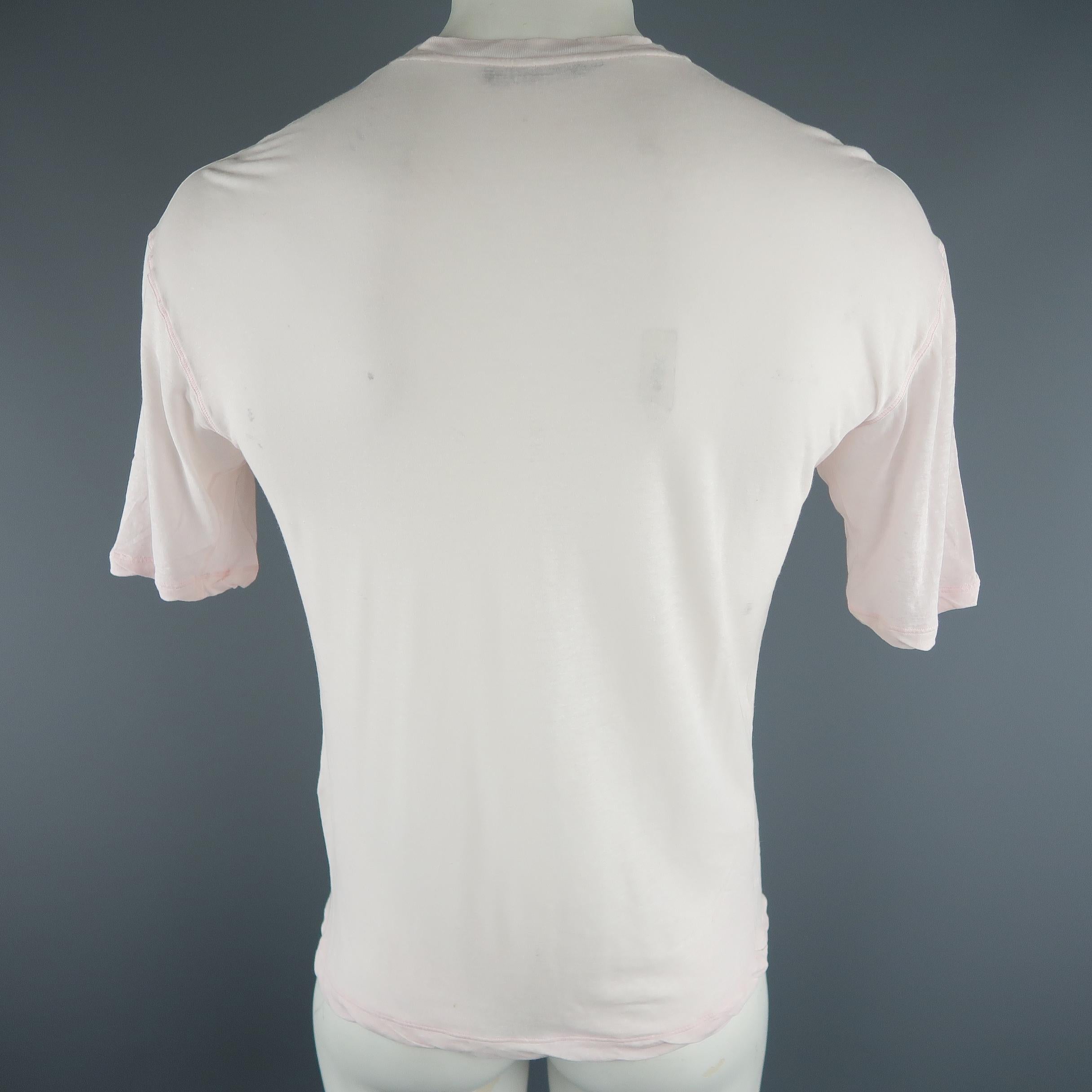 Gray DSQUARED2 Size S Light Pink Graphic 