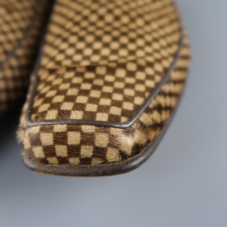 Shop Louis Vuitton DAMIER Other Plaid Patterns Loafers Leather Logo Loafers  & Slip-ons (1A4OLB, 1A5A3I) by BeBeauty