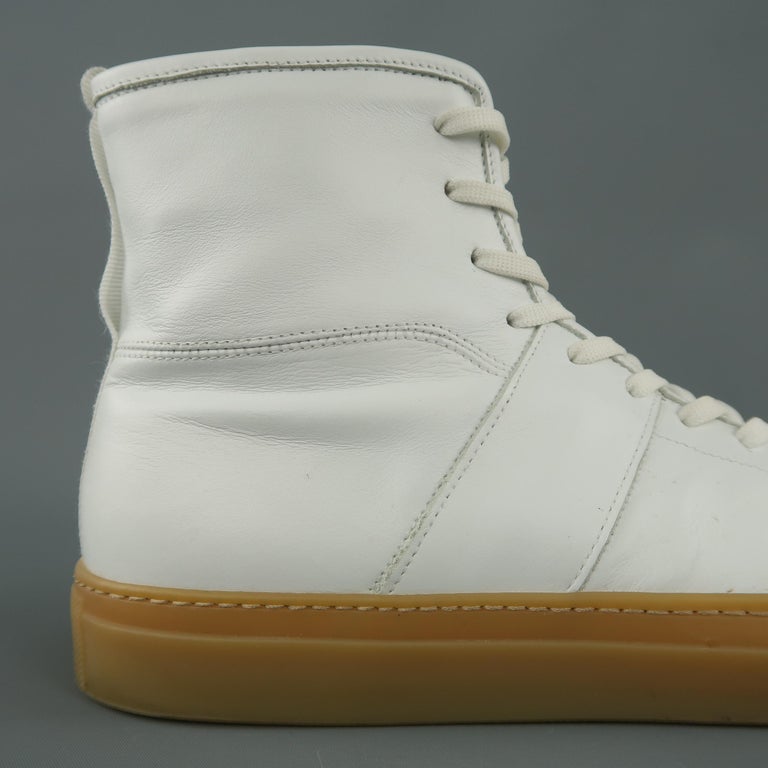 DANIEL PATRICK Size 8 White Leather Gum Sole High Top Roamer Sneakers at  1stDibs | daniel patrick shoes, daniel patrick sizing, daniel patrick  sneakers