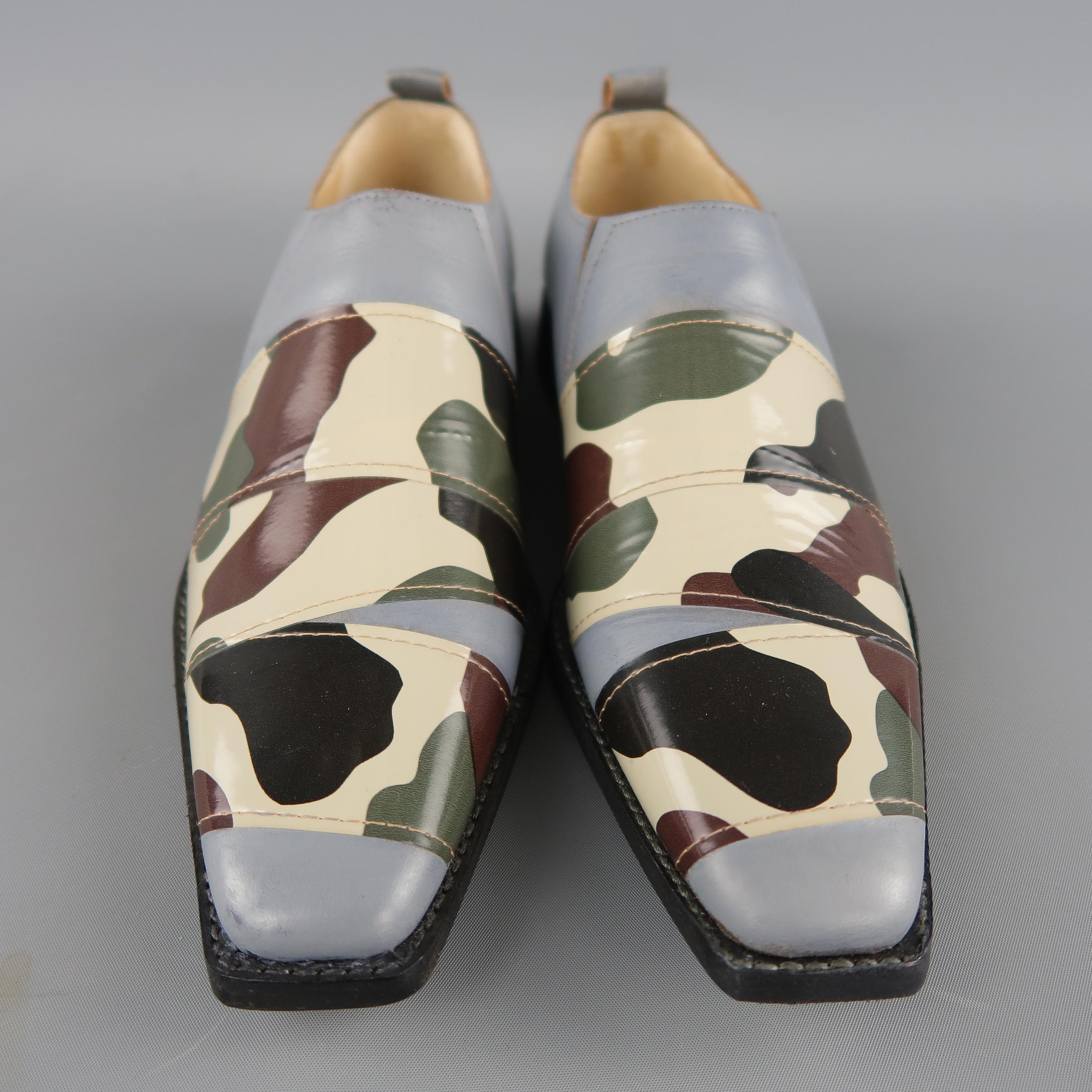 camo loafers