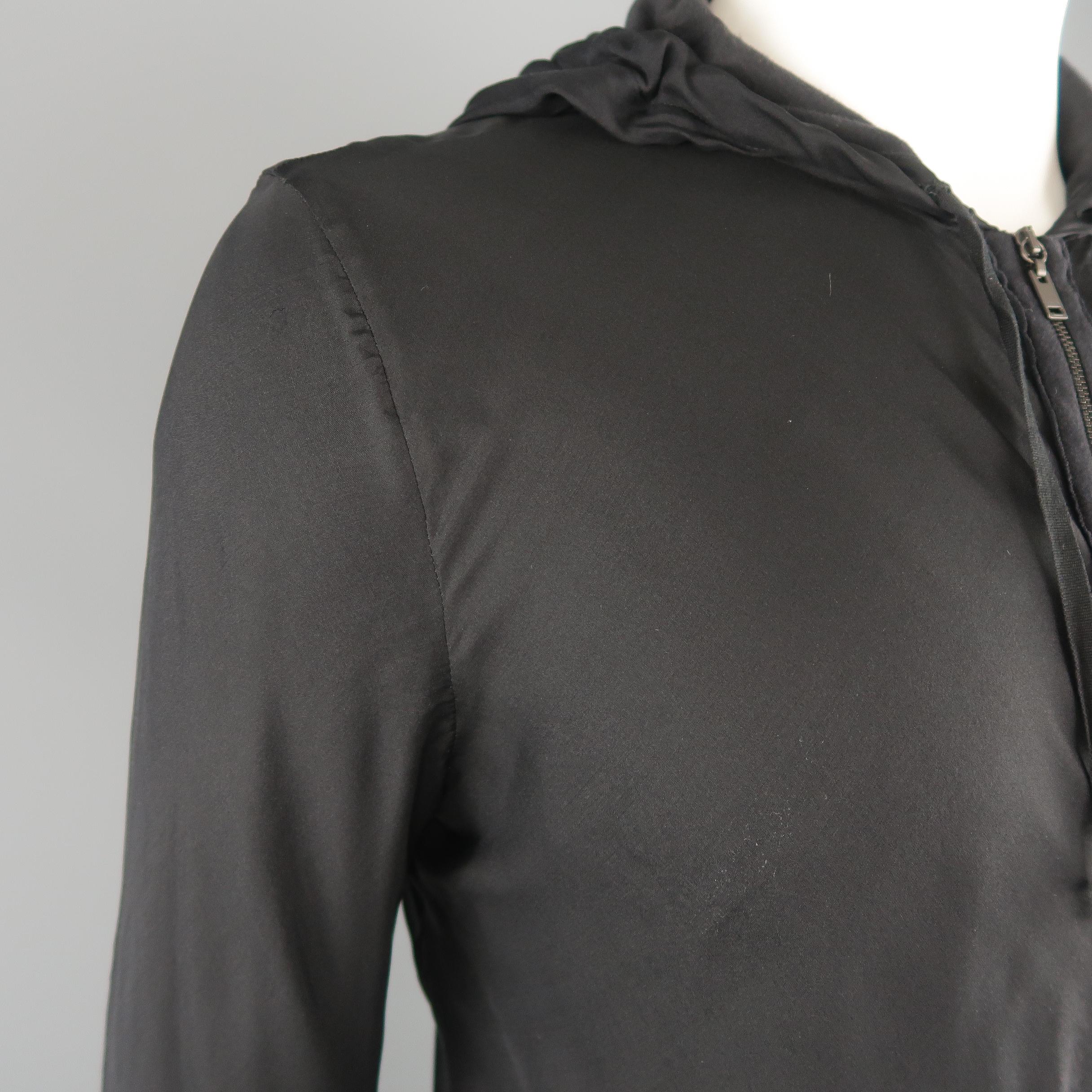 jersey silk jacket