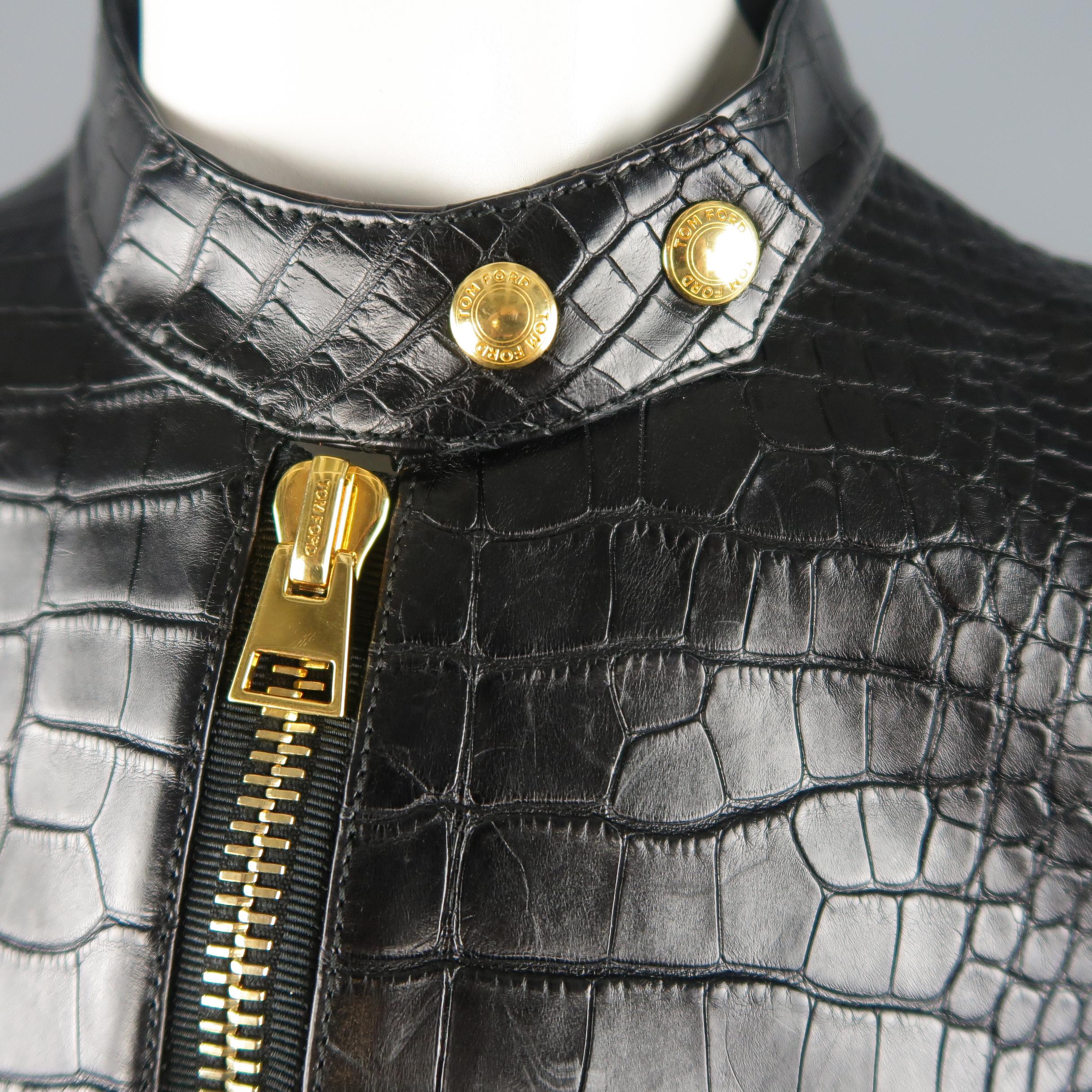tom ford crocodile jacket