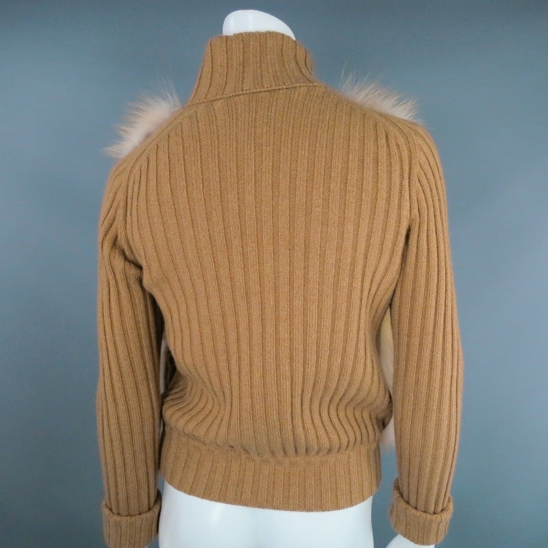 gucci knit long sleeve jacket