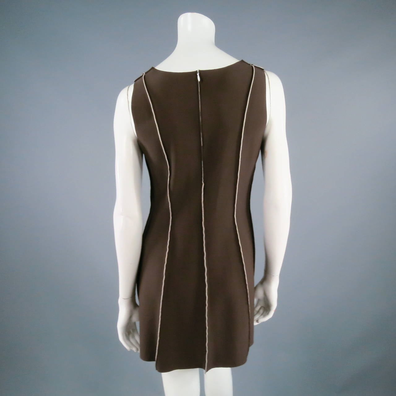 Men's 1999's CHANEL Size 10 Brown Nylon / spandex Dress