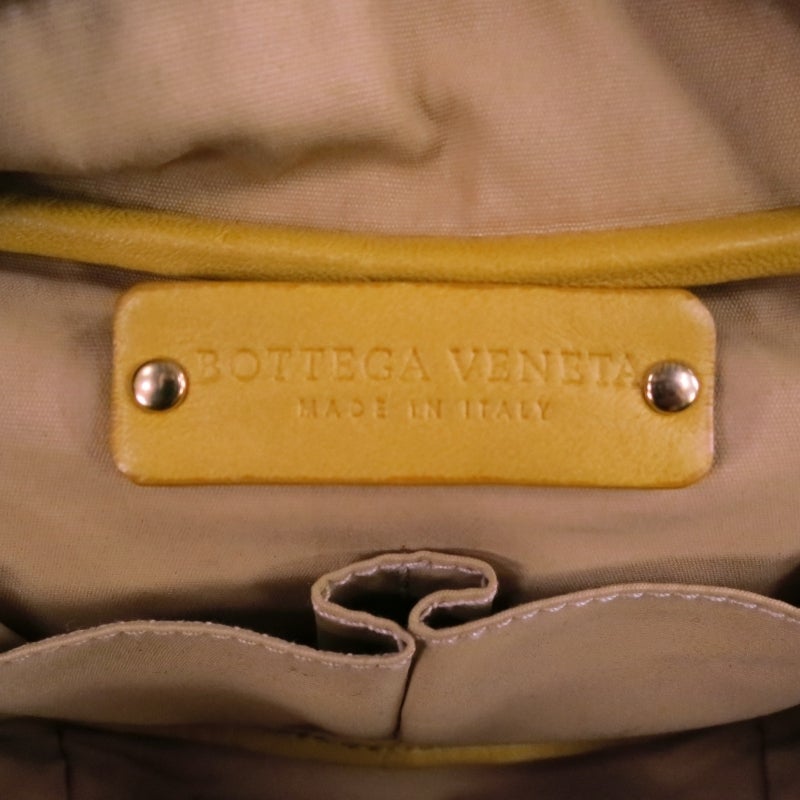 BOTTEGA VENETA Yellow Leather Mini Handbag 1