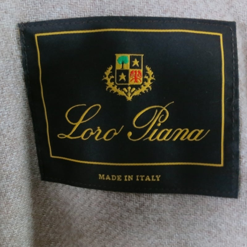 Noir Loro Piana Veste / Manteau - Veste en cuir Brown avec col zippé