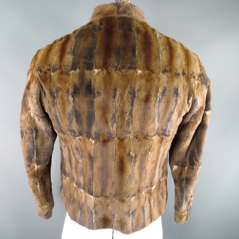 PRADA 38 Squirrel Fur Zip Jacket 1