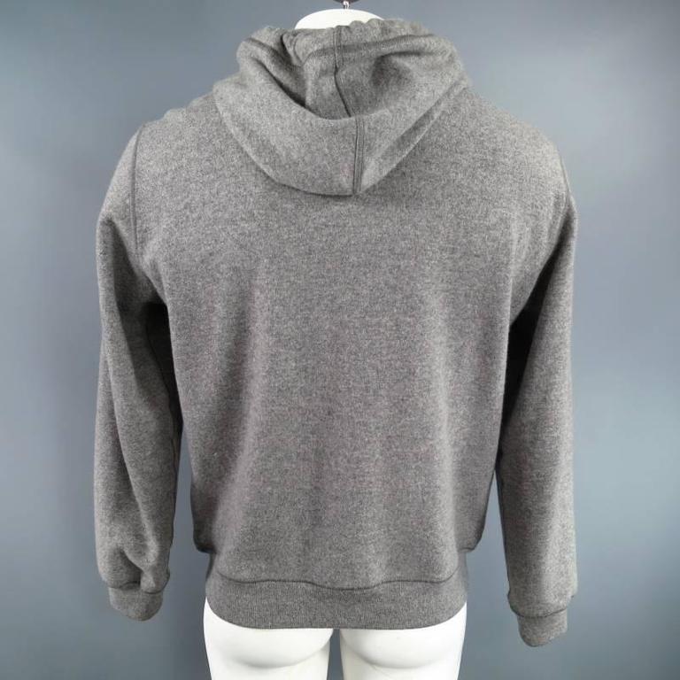 lv grey hoodie